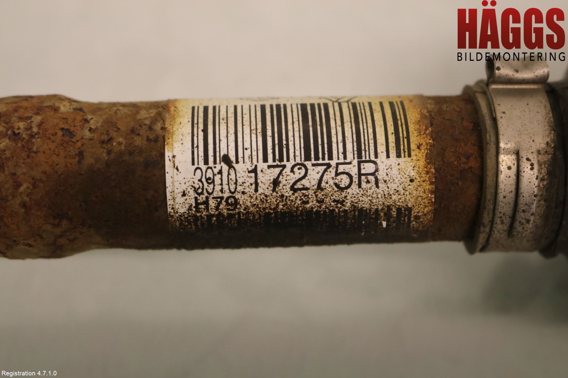 Dacia DUSTER 10-17 Drivaxel Fram Vänster