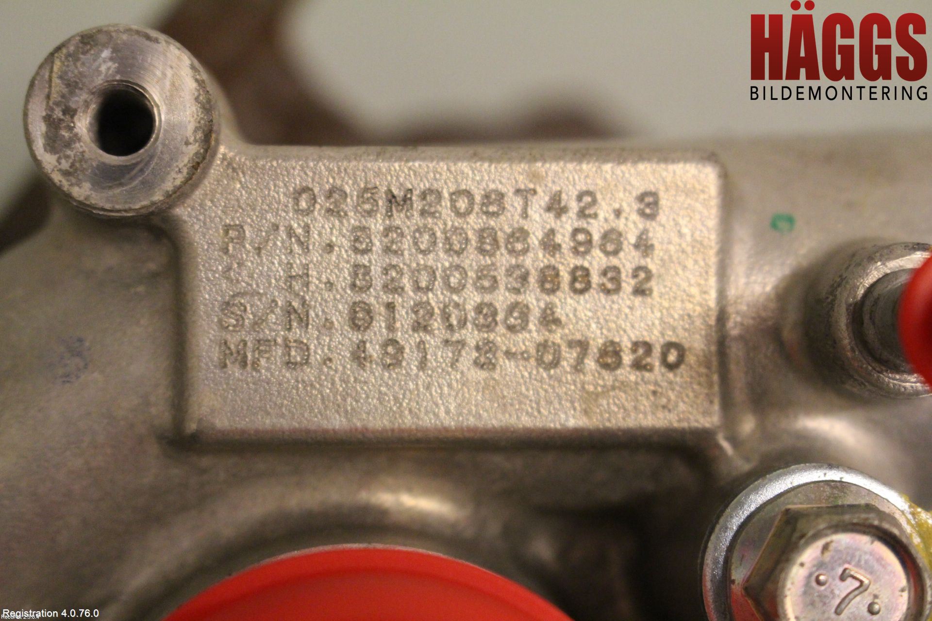 Renault MODUS Turboaggregat