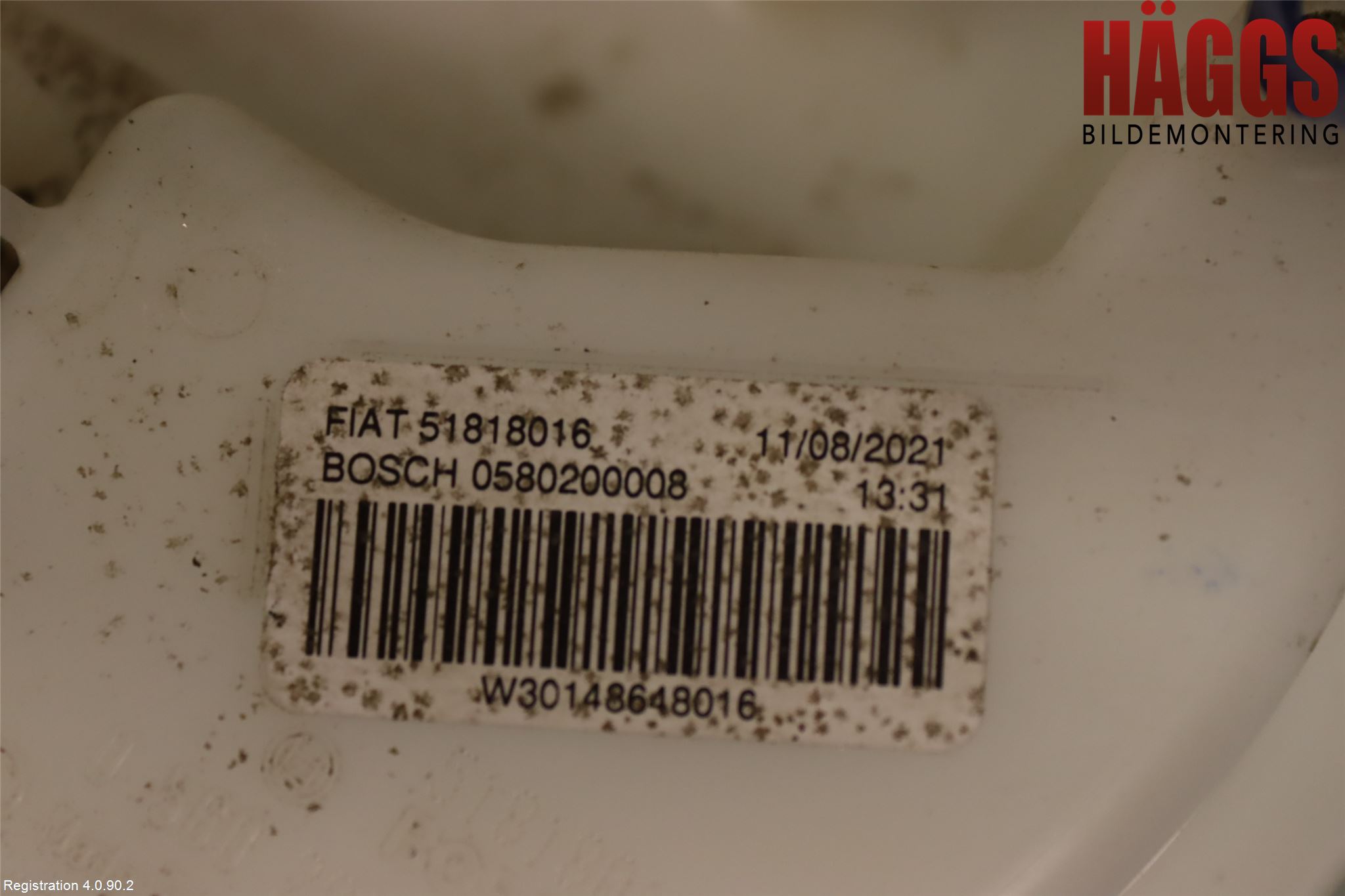 Fiat 500 07- Bränslepump El