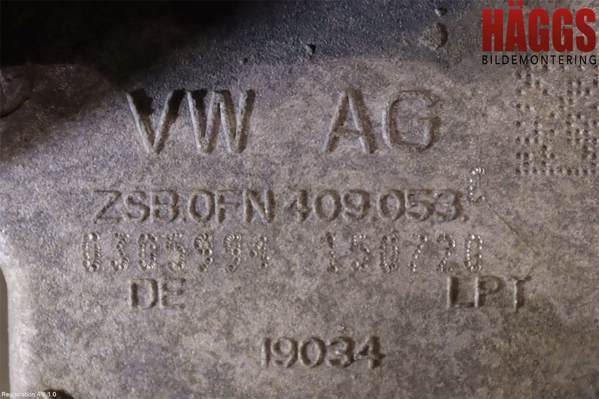Volkswagen VW PASSAT 20-24 Växel Fördelningslåda