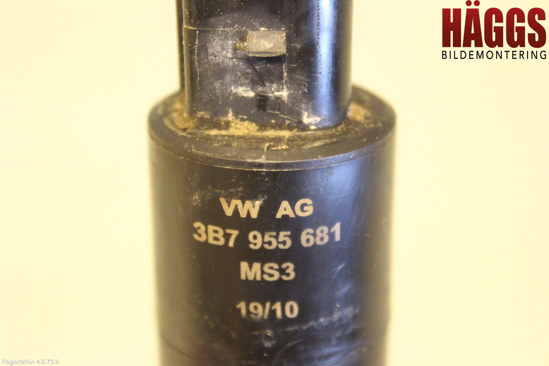 Volkswagen VW CADDY      04-10 Spolarpump Högtryck