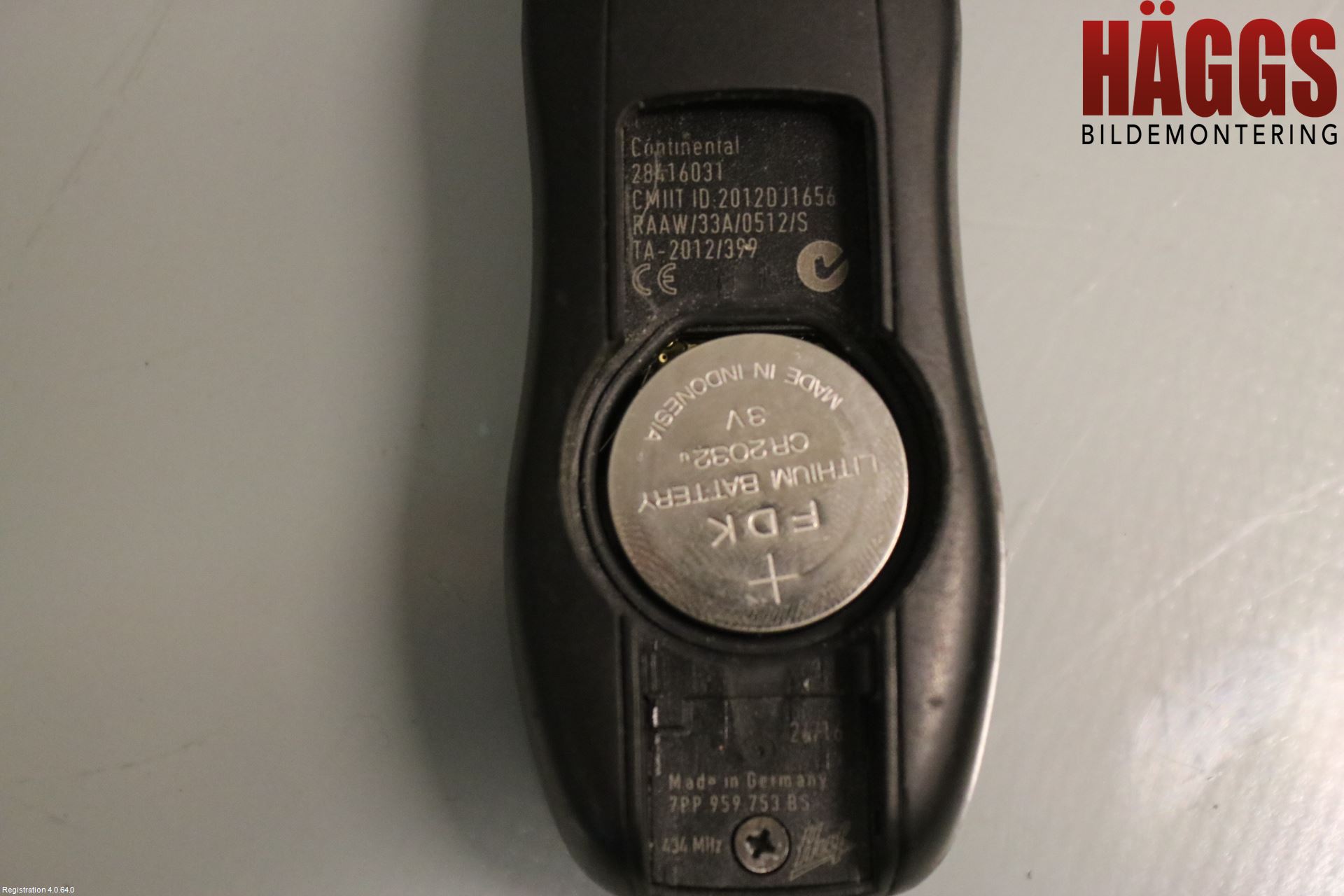 Porsche CAYENNE 03- Nyckel-Nycklar