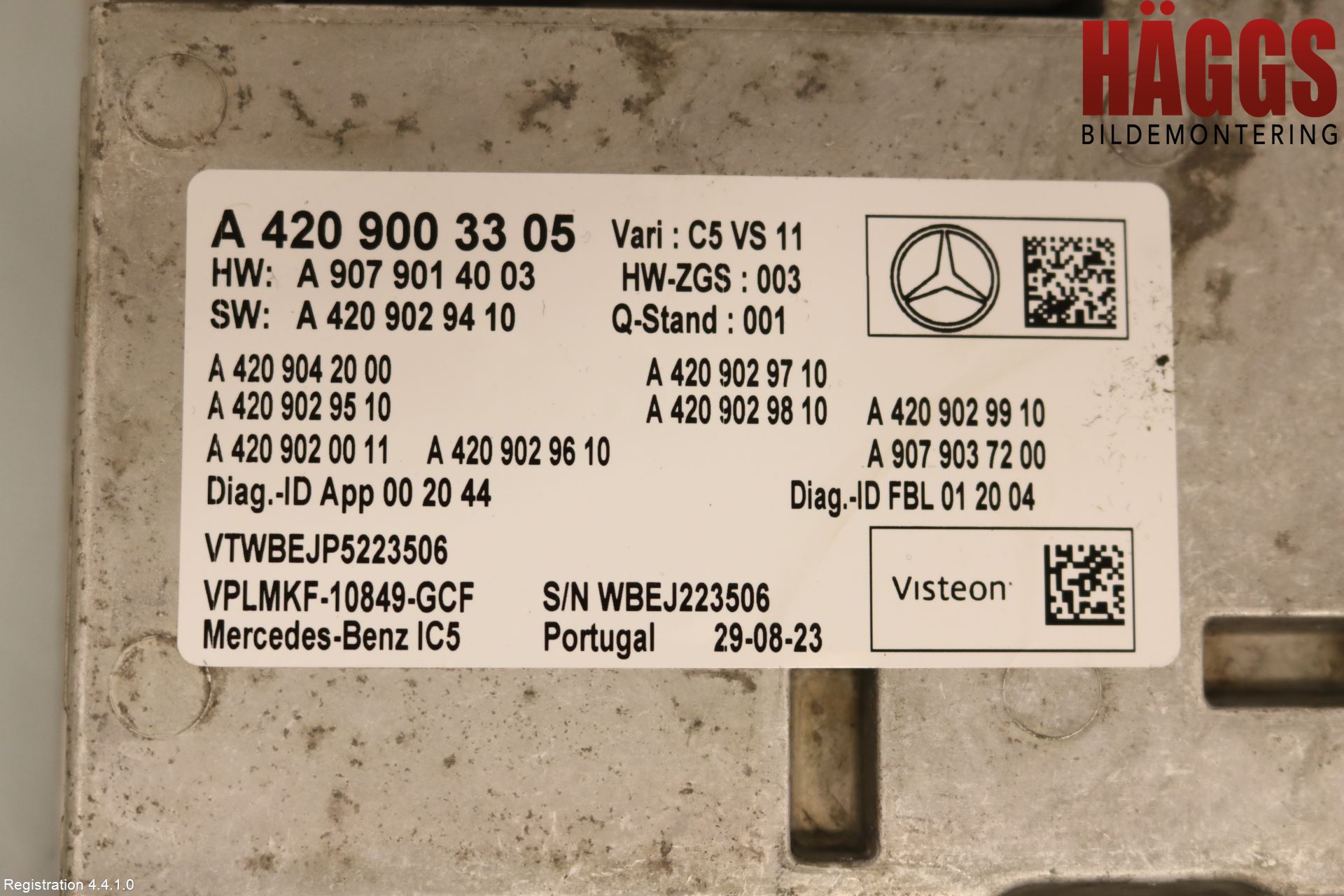 Mercedes-Benz MB SPRINTER (W907/W910) 19- Cd Radio - Multimediapanel