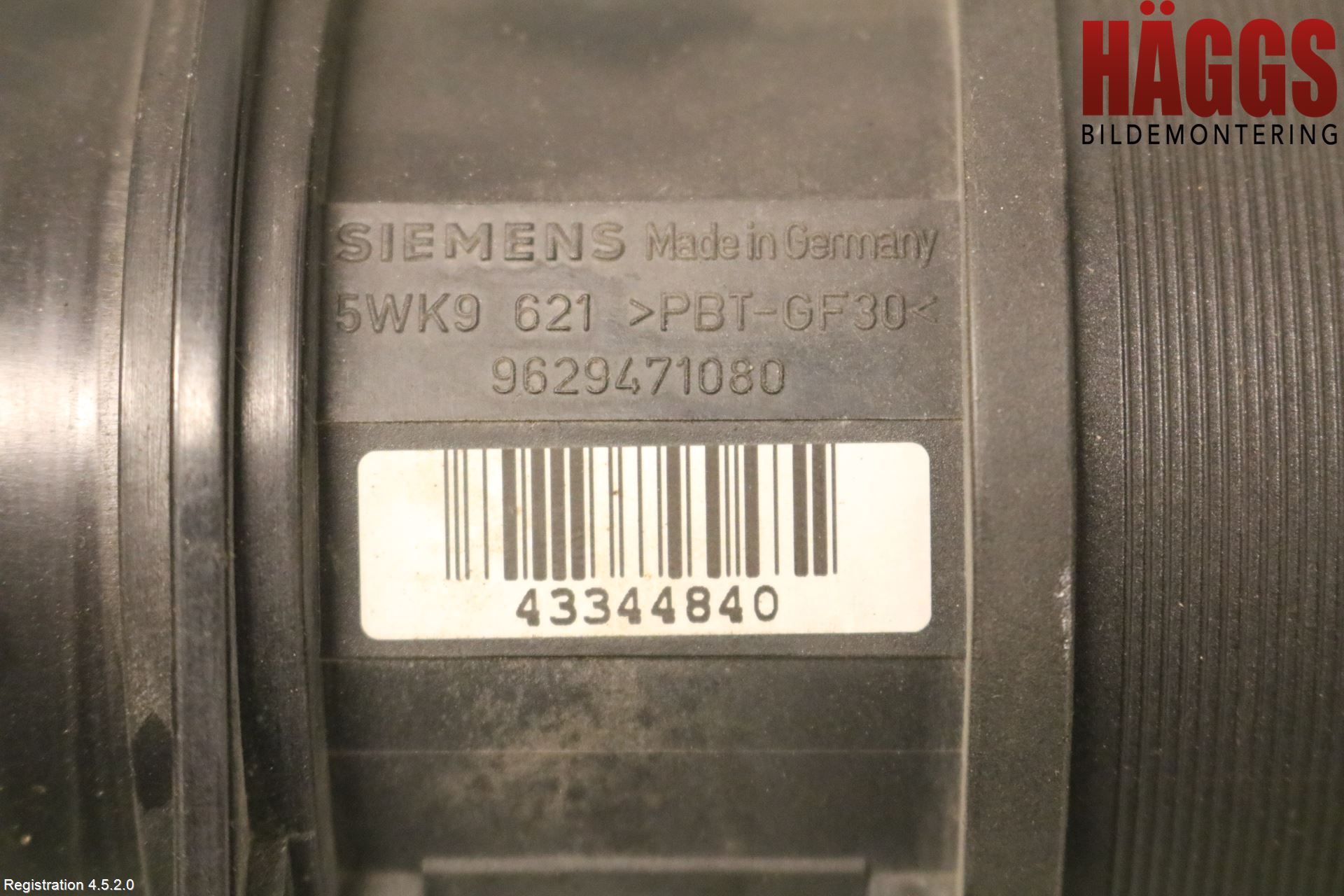 Peugeot PARTNER   03-08 Injluftmassamätare