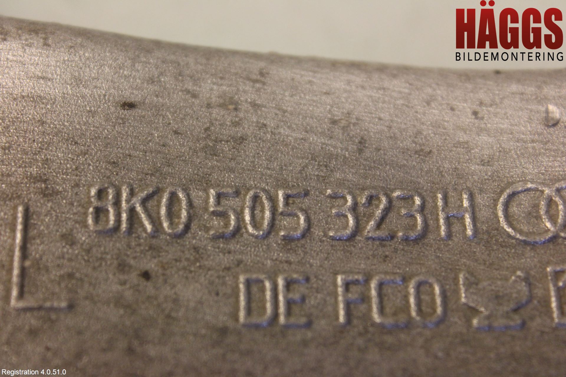 Audi A4 12-15 Bärarm Bak Vänster