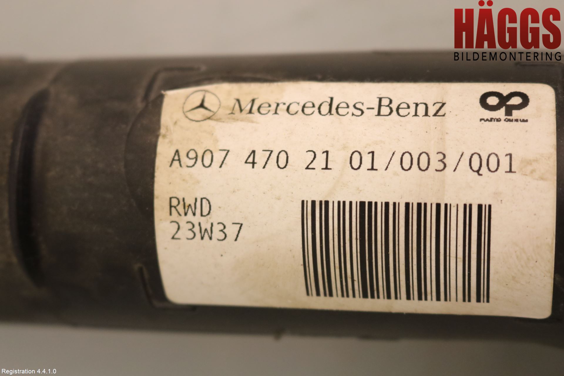 Mercedes-Benz MB SPRINTER (W907/W910) 19- Bränslepåfyllnrör-Slang