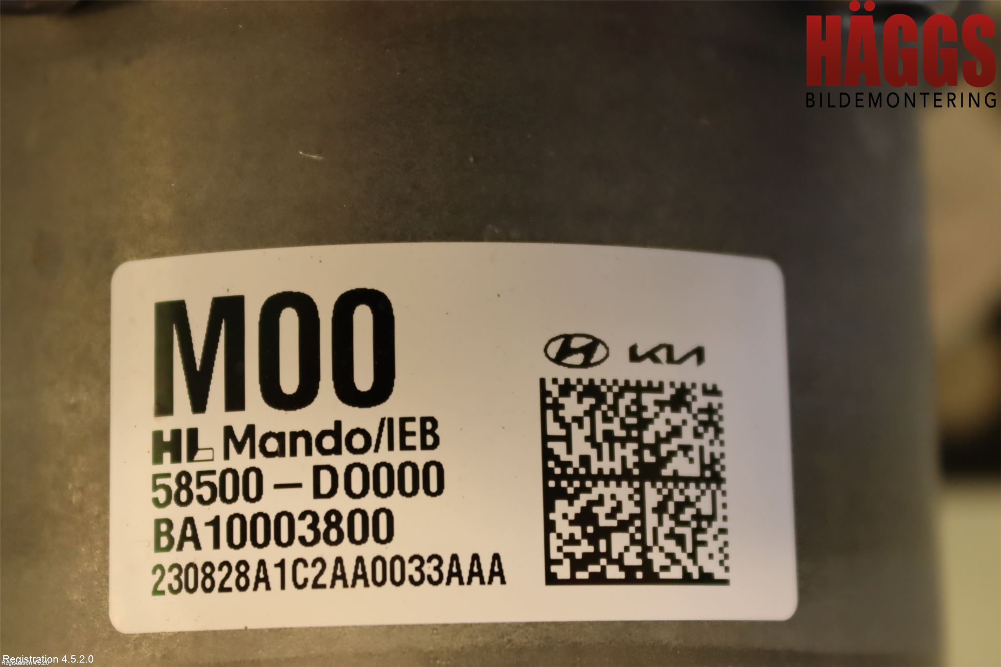 Kia EV9 24- Abs Hydraulaggregat