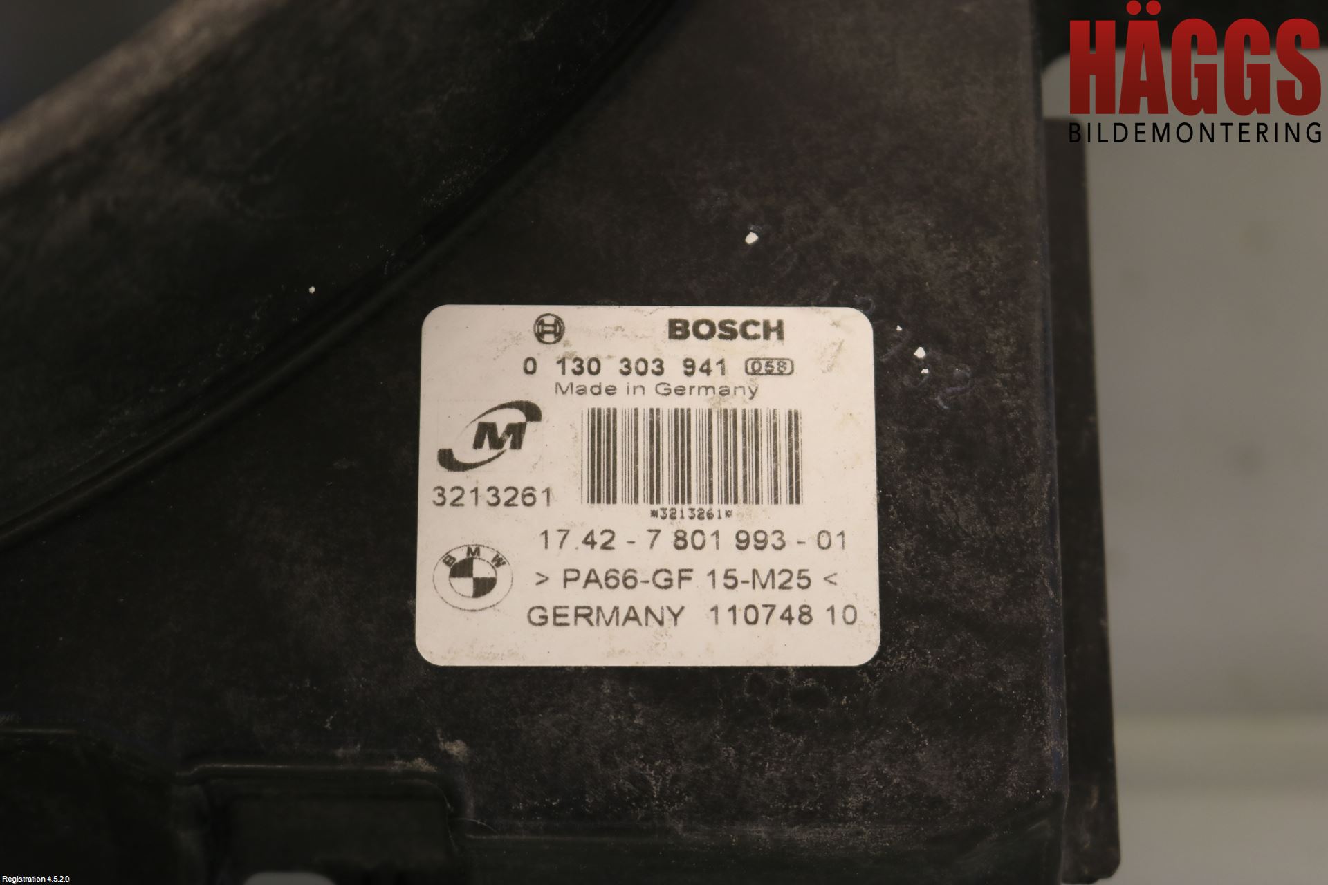 BMW 1 E87/81 5D/3D 03-11 Kylfläkt El