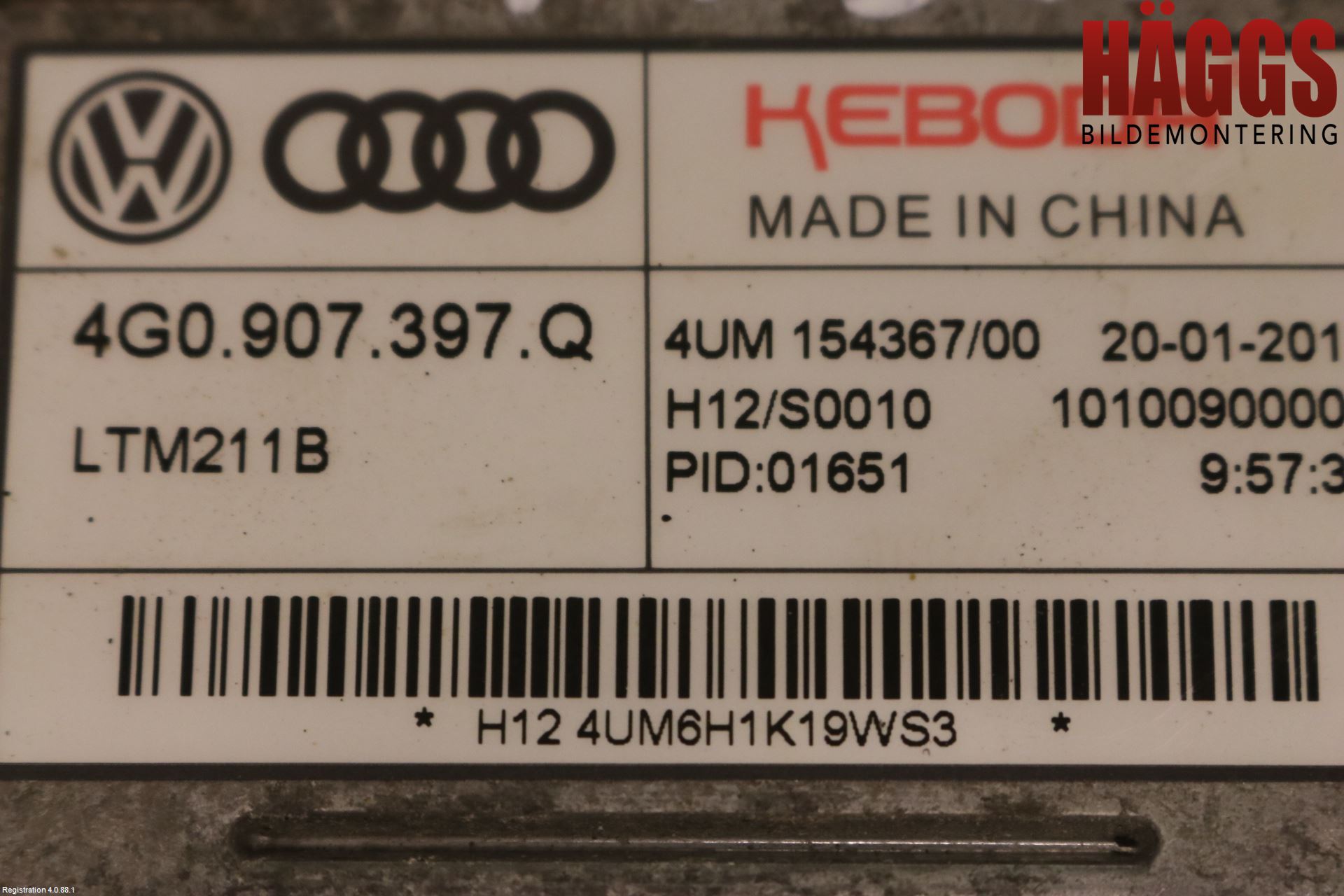 Audi Q3 8U 12-18 Styrenhet Strålkastare