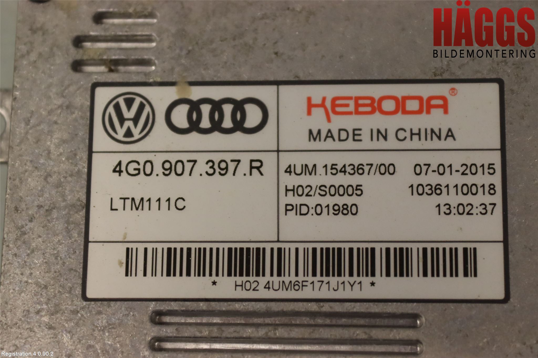 Audi Q3 8U 12-18 Styrenhet Strålkastare
