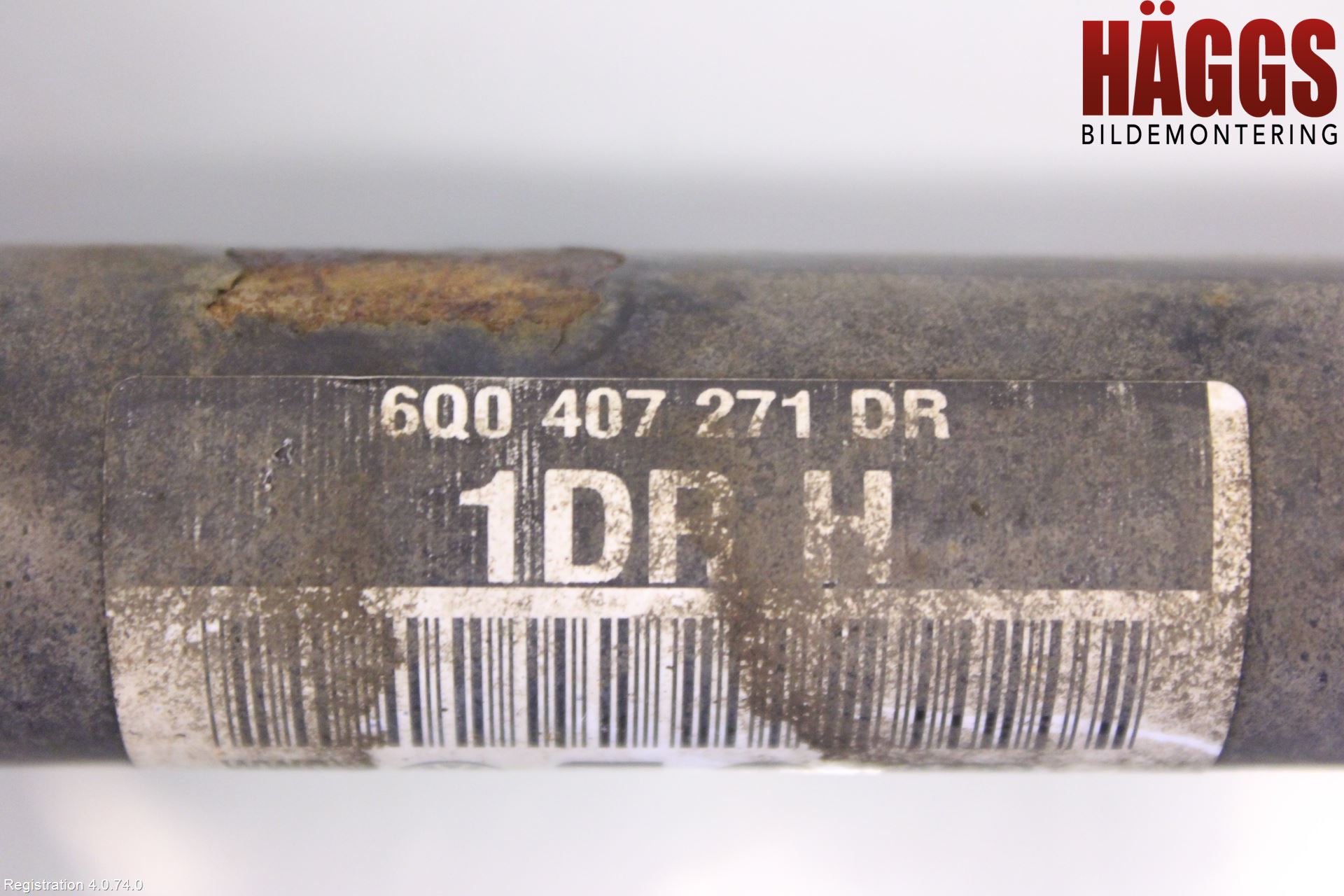 Skoda FABIA 07-14 Drivaxel Fram Vänster
