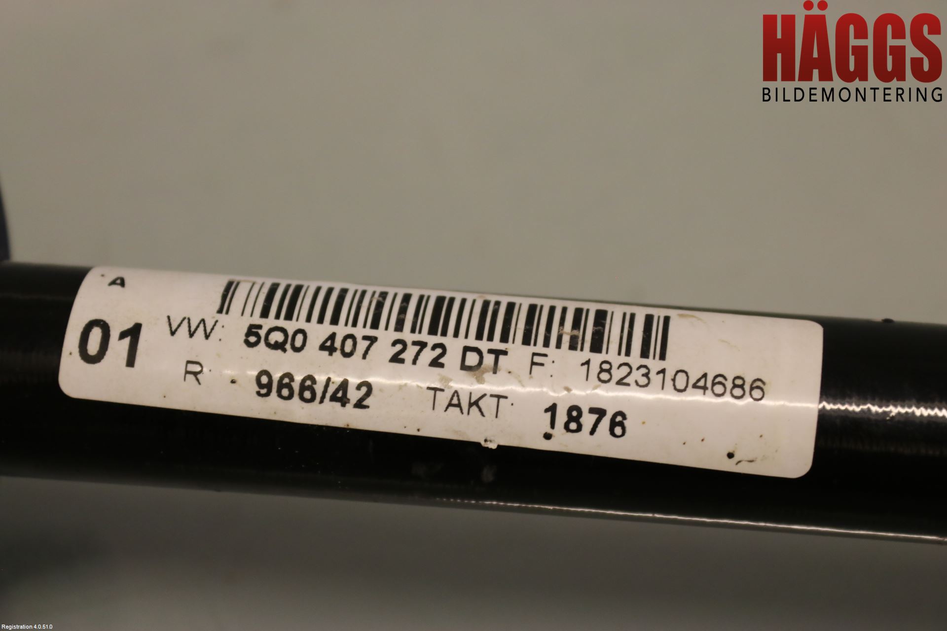 Volkswagen VW GOLF / E-GOLF VII 13-20 Drivaxel Fram Höger