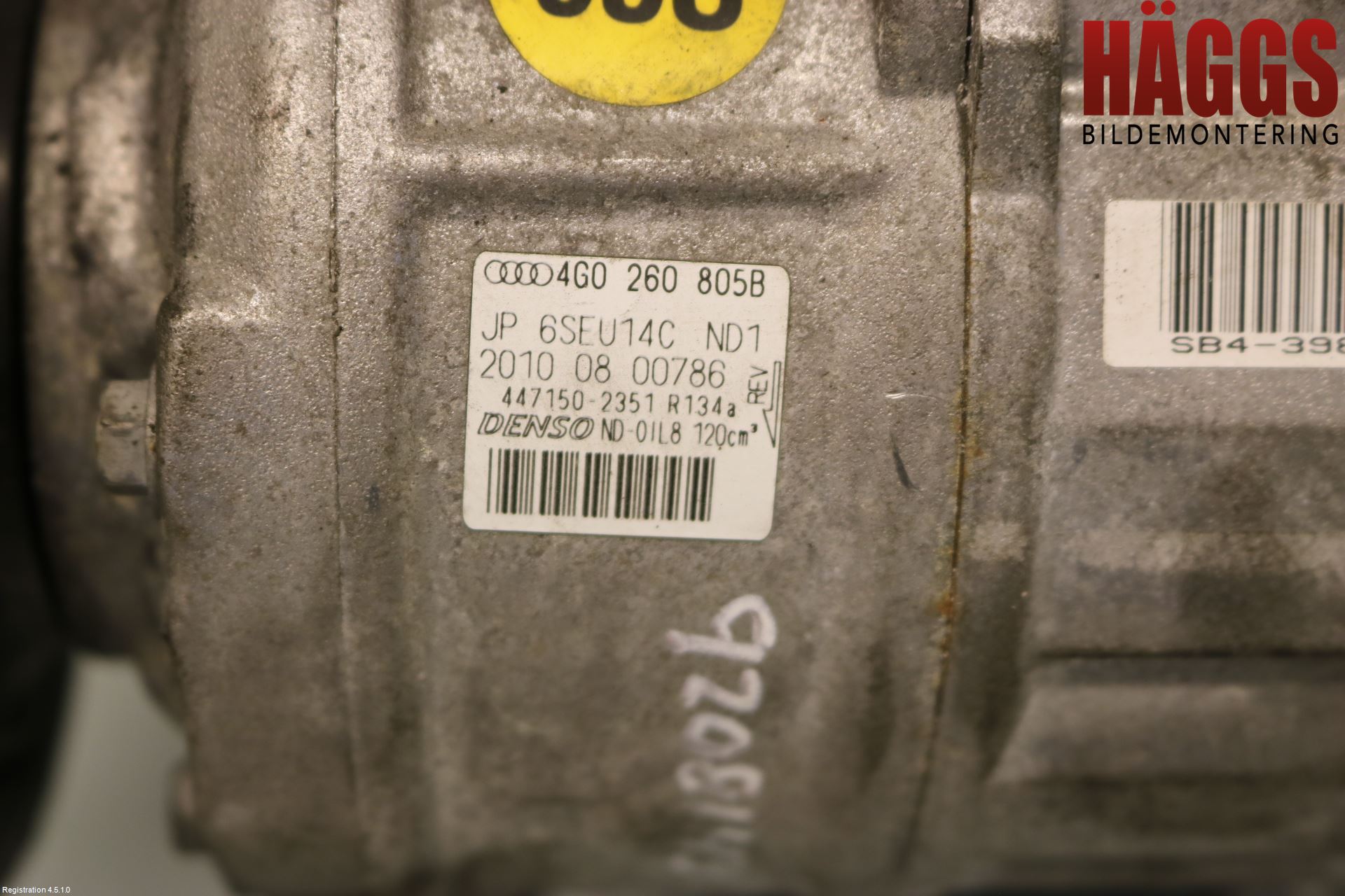 Audi A7/S7 4G 11-17 Ac Kompressor