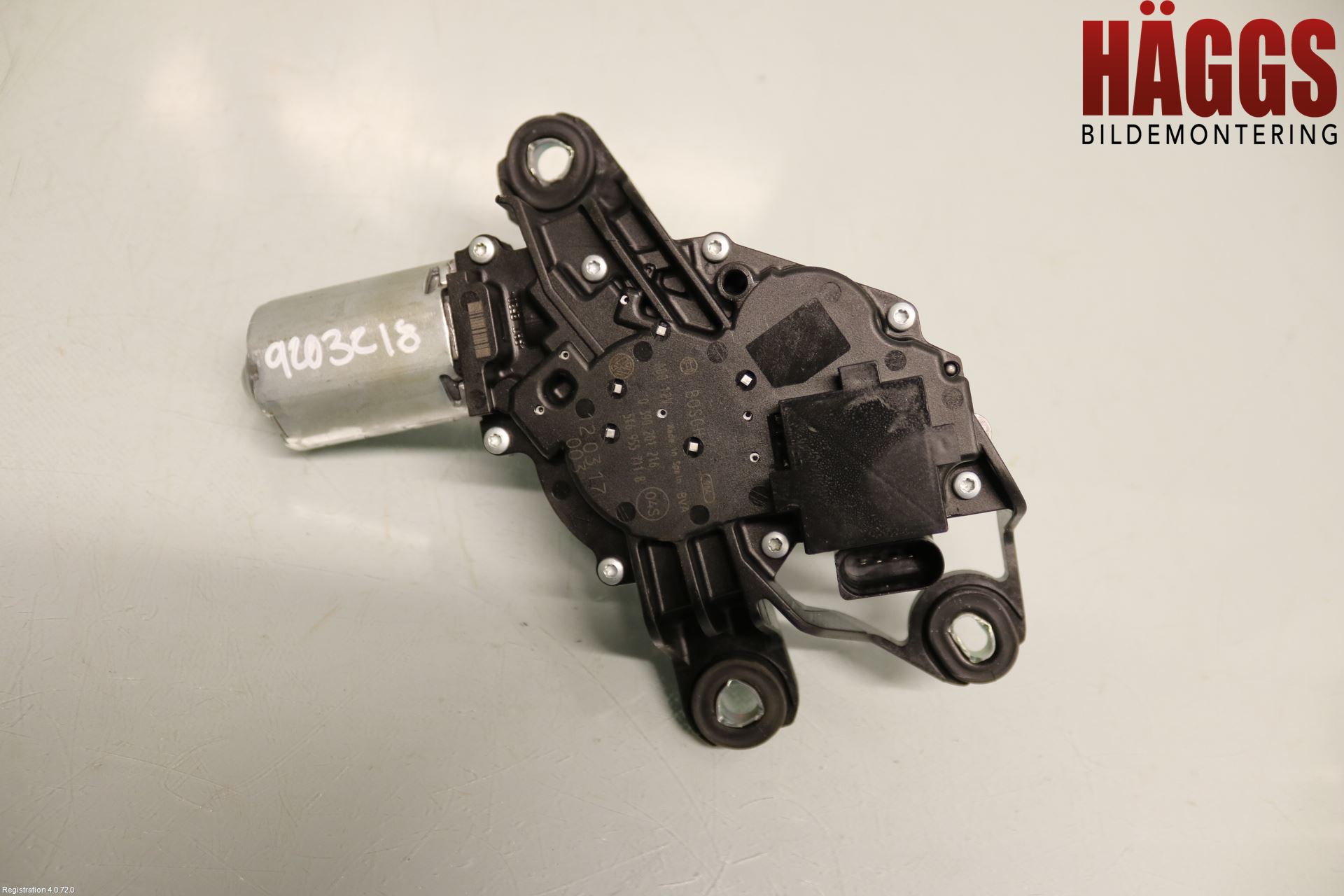 Volkswagen VW GOLF VI 09-13 Torkarmotor Baklucka