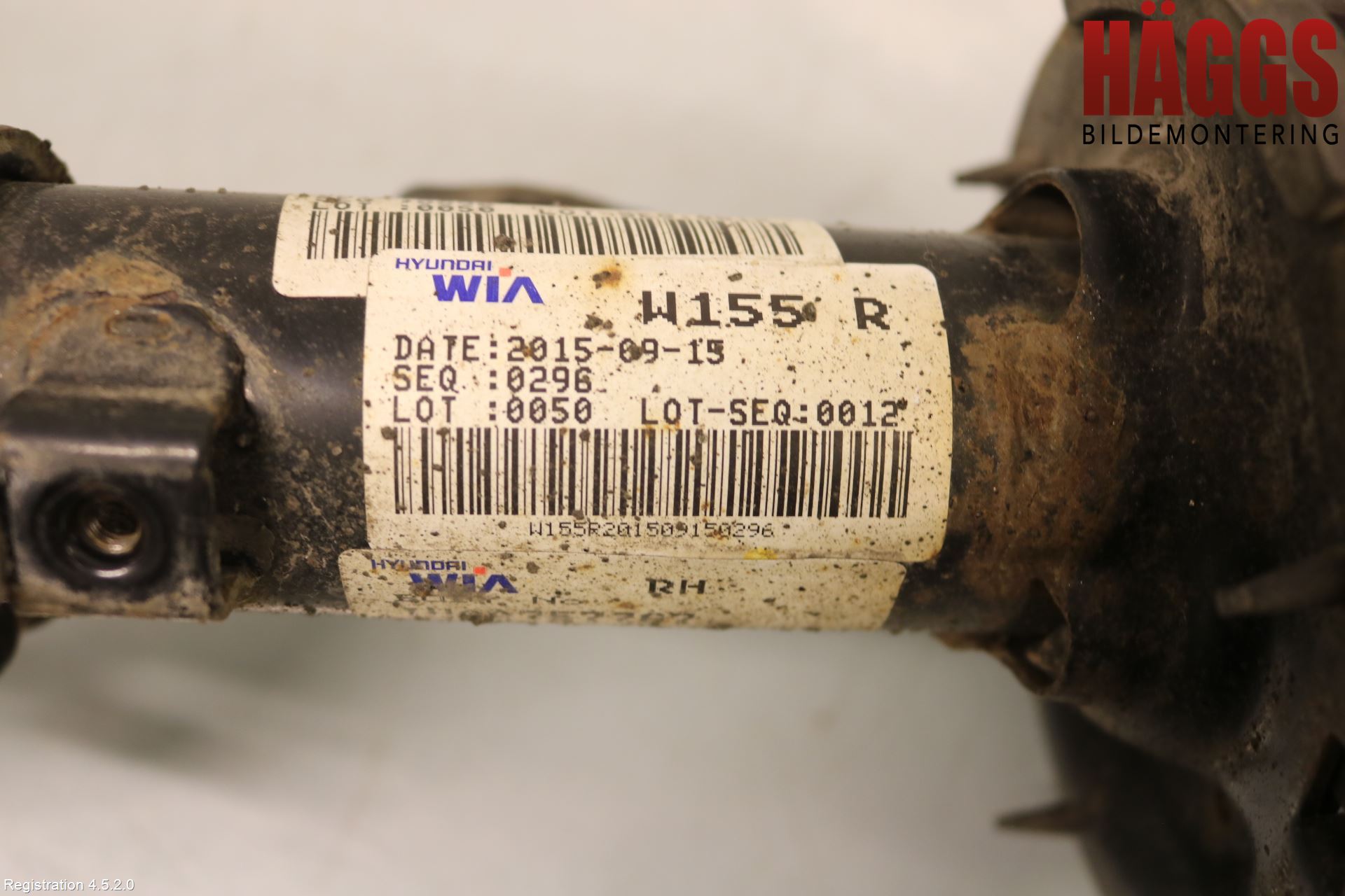 Kia RIO 12-16 Fjäderben Fram Höger