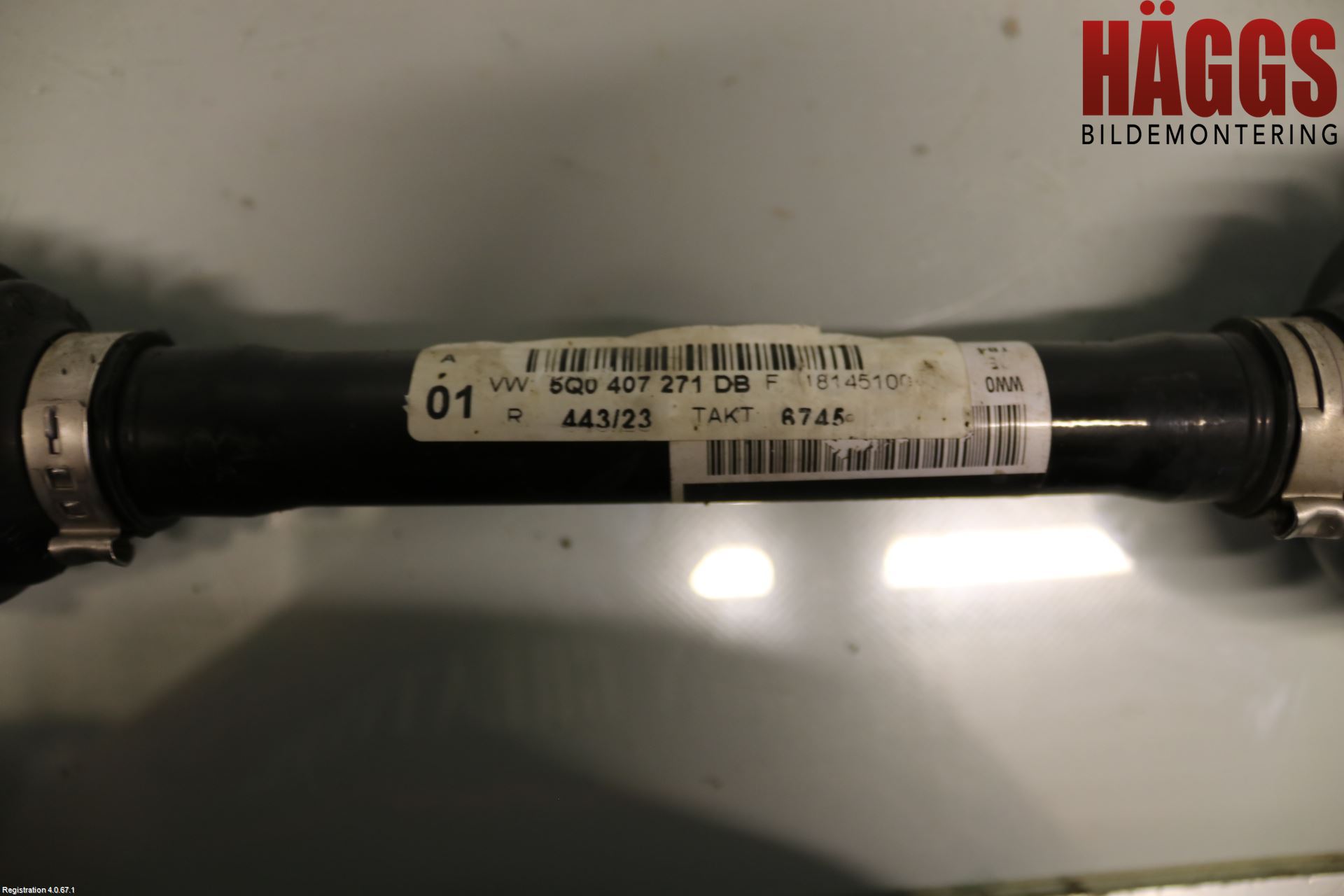 Volkswagen VW GOLF / E-GOLF VII 13-20 Drivaxel Fram Höger