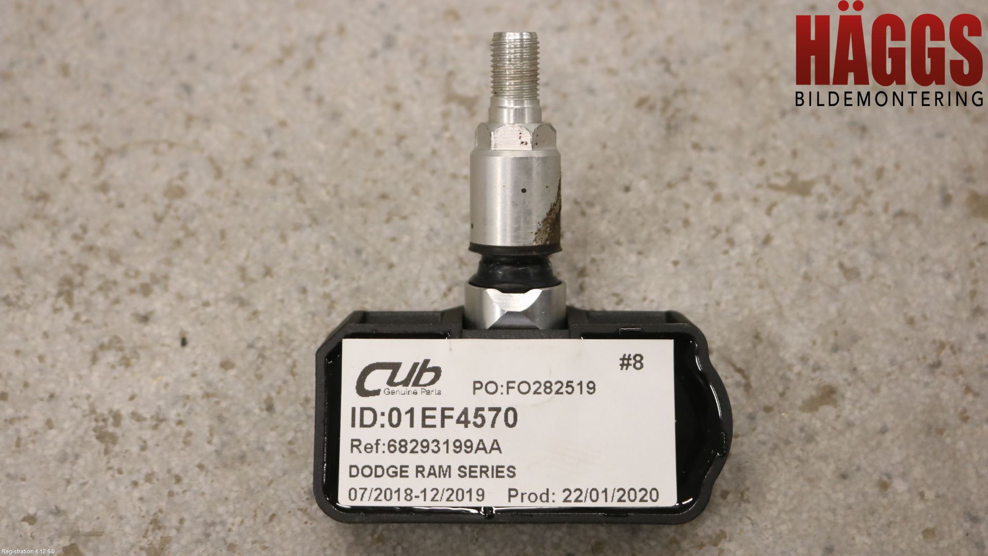 Dodge PICK UP RAM 81- Givare Däcktryck