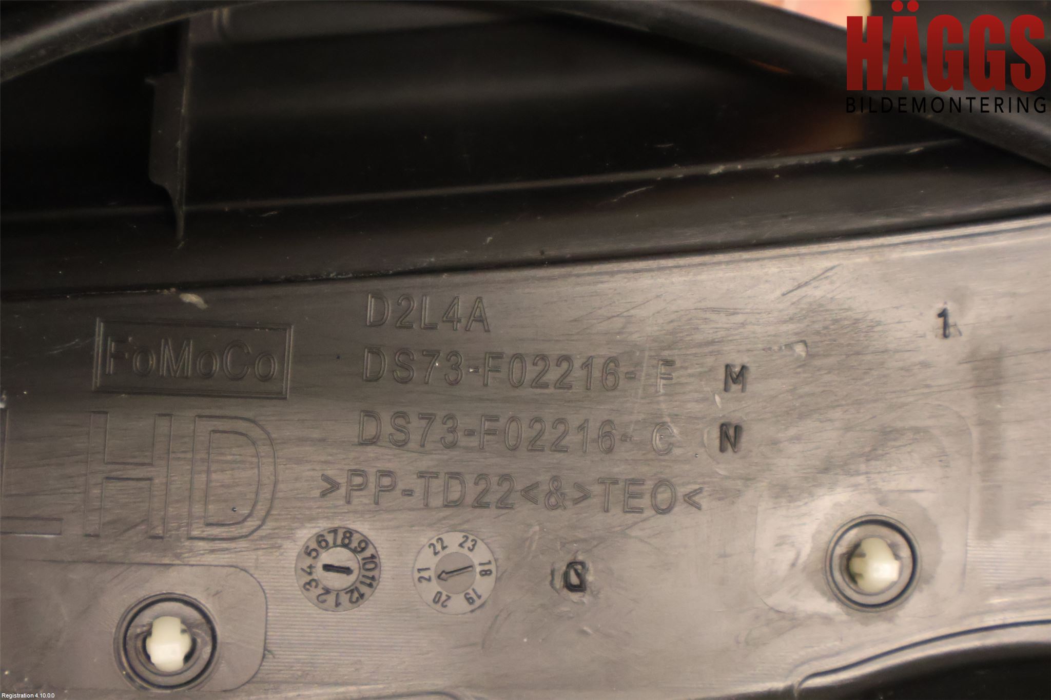 Ford MONDEO 15-22 Torpedplåt-Torpedplast