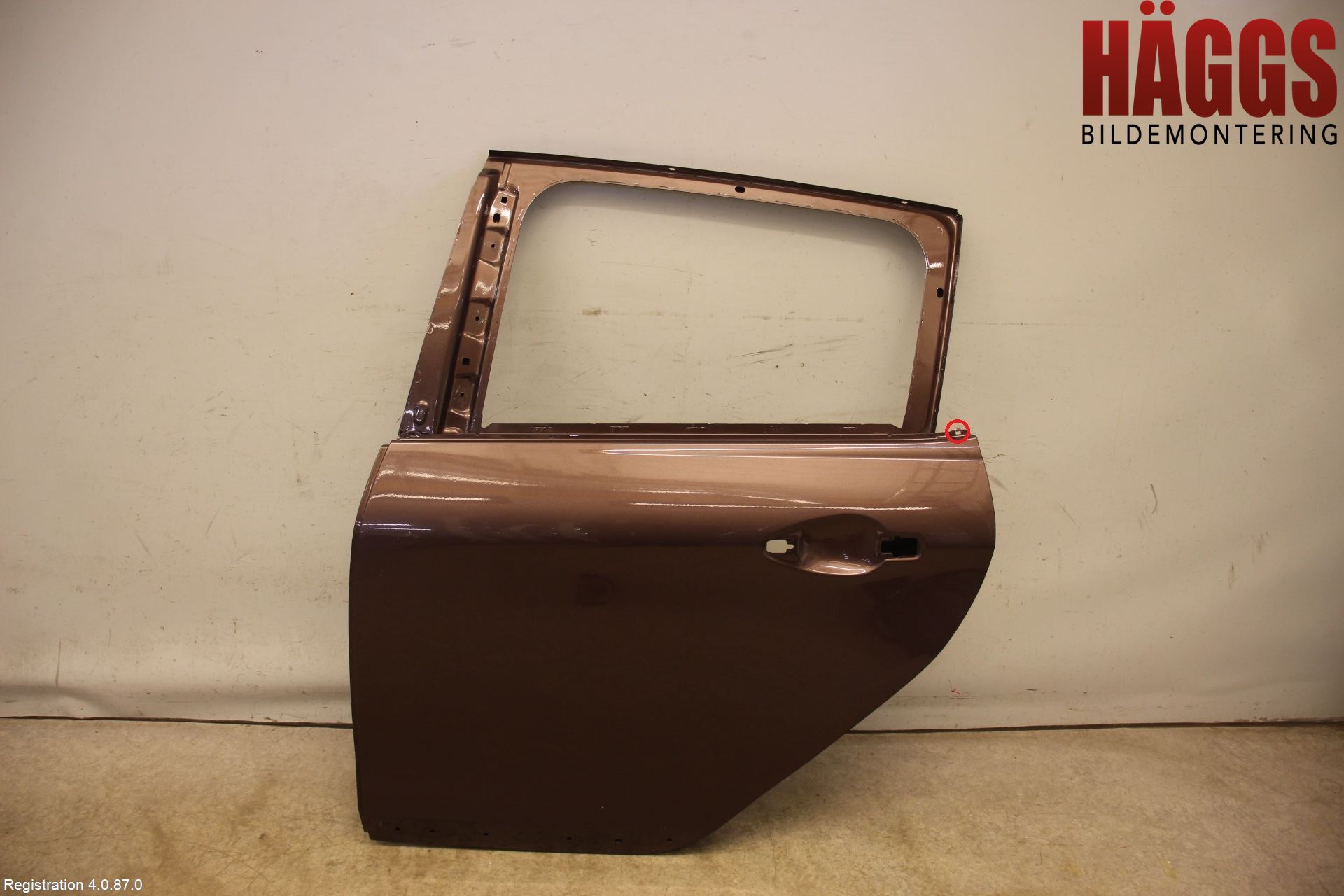Peugeot 2008 13-20 Dörr Bak Vänster