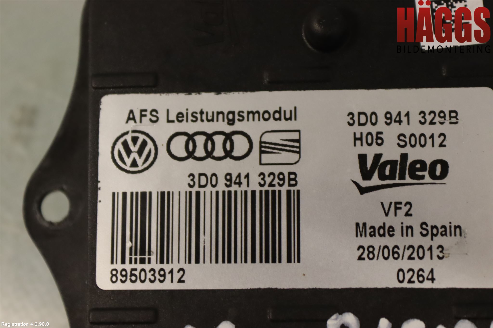 Volkswagen VW PASSAT 11-14 Styrenhet Strålkastare