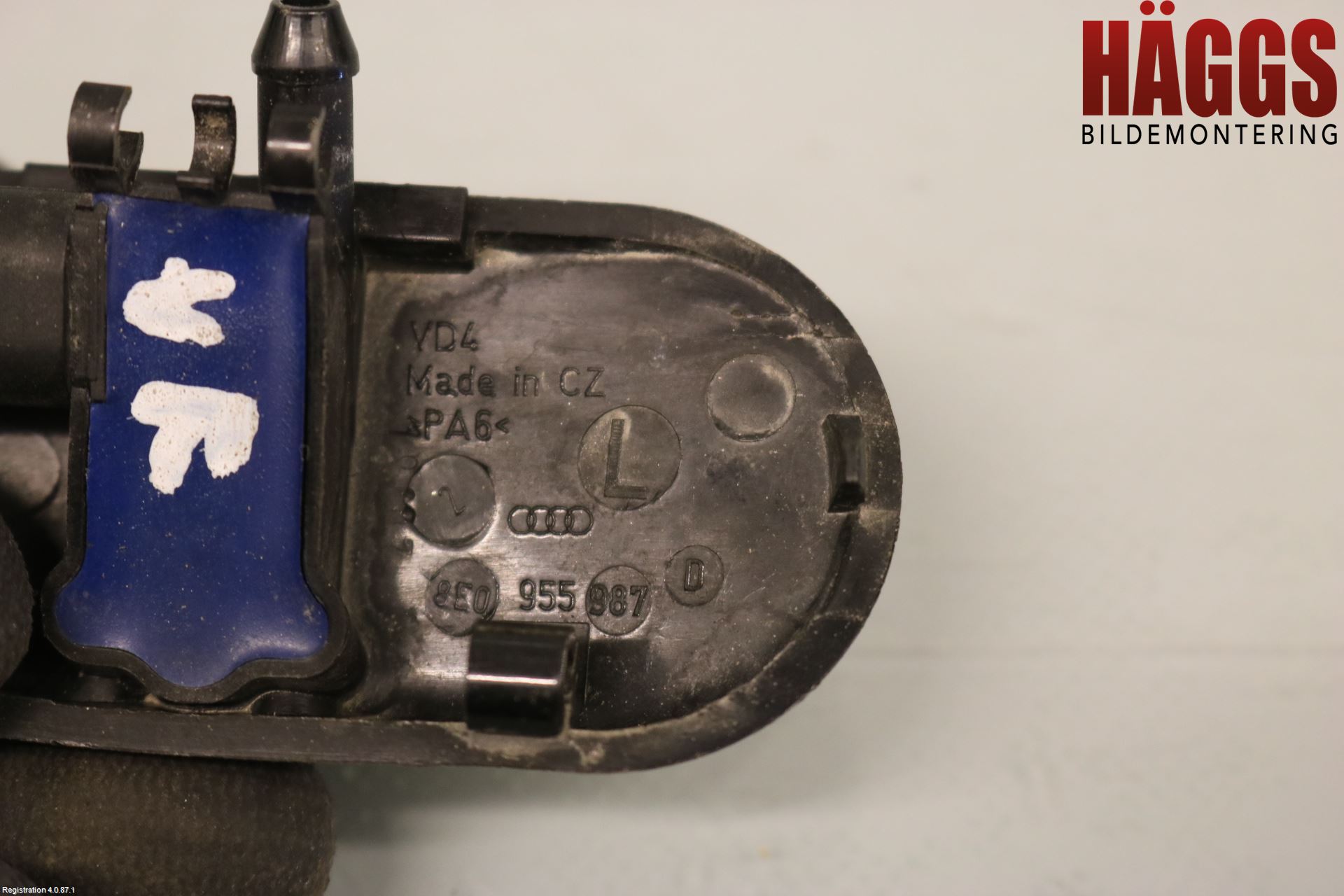 Audi A4/S4 05-07 Spolarmunstycke Rutor