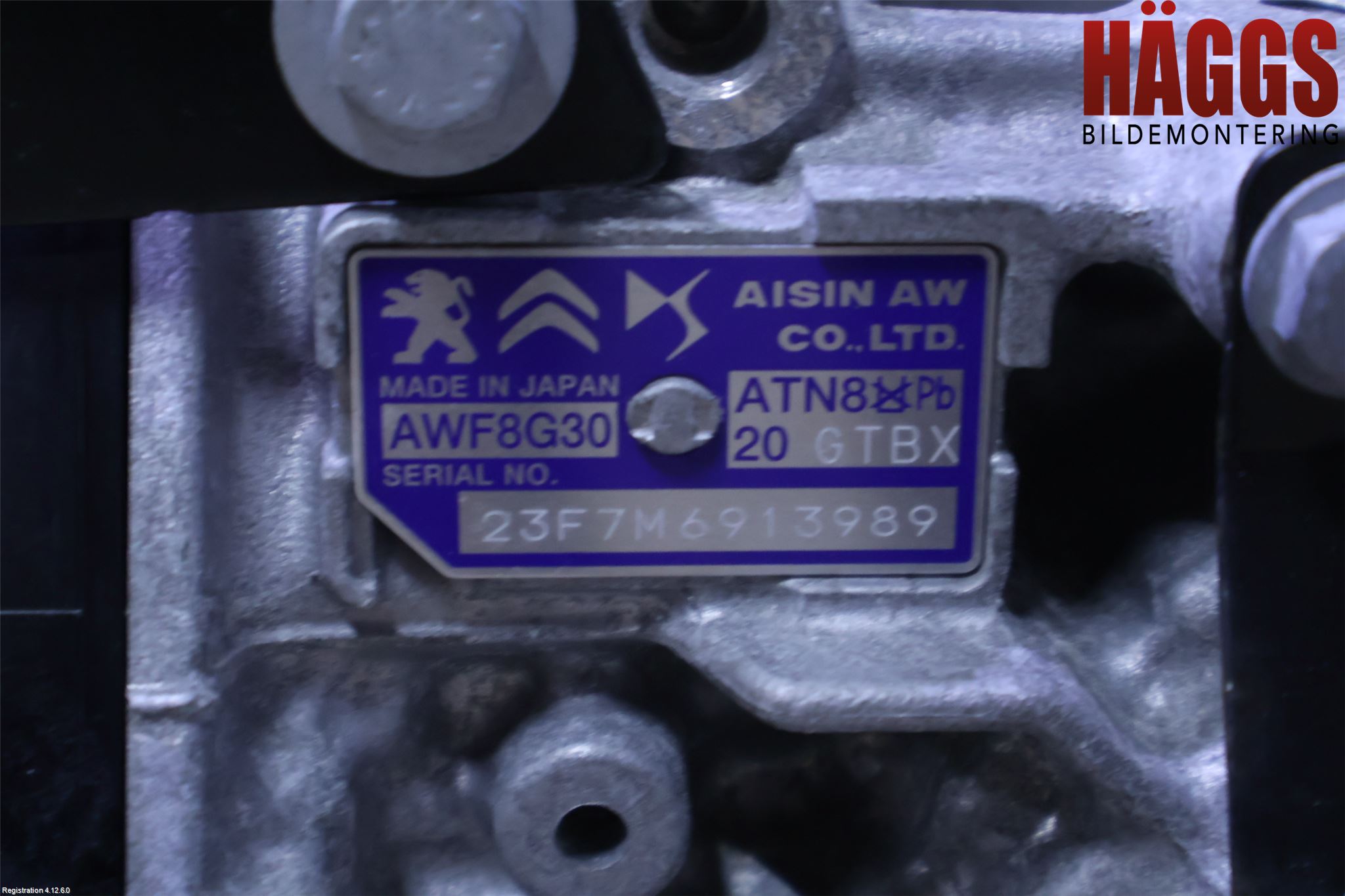 Citroen C4/E-C4 C4X/E-C4X III 21- Växellåda Automat