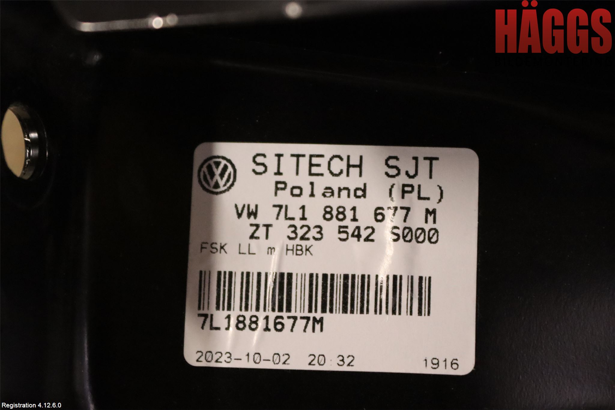 Volkswagen VW TRANSP/CARAVELLE (T7) 22-24 Inredning Stolsunderrede