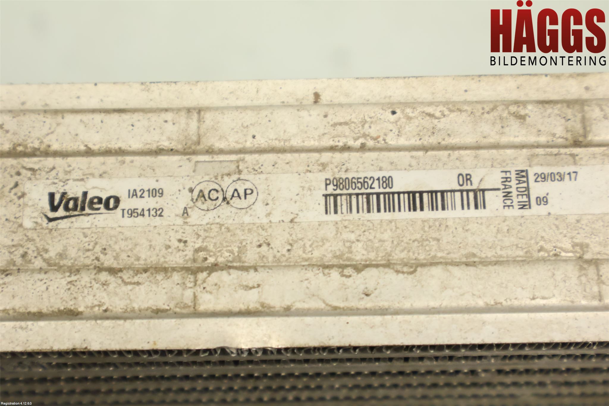 Peugeot EXPERT/E-EXPERT 17- Laddluft-Intercooler Kyl