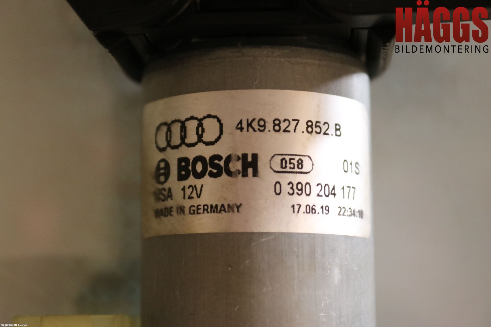 Audi A6 F2/C8 19- Bakluckeöppnare Automatisk
