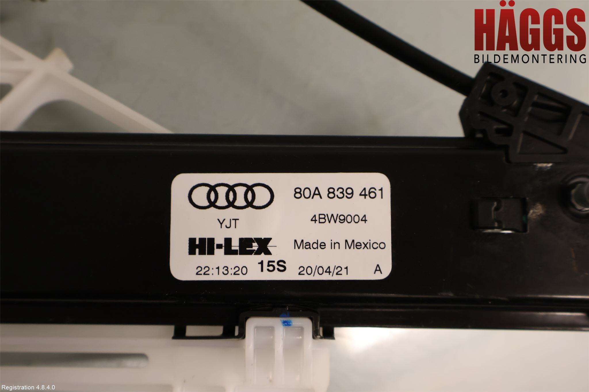 Audi Q5/SQ5 17- Fönsterhissmekanism
