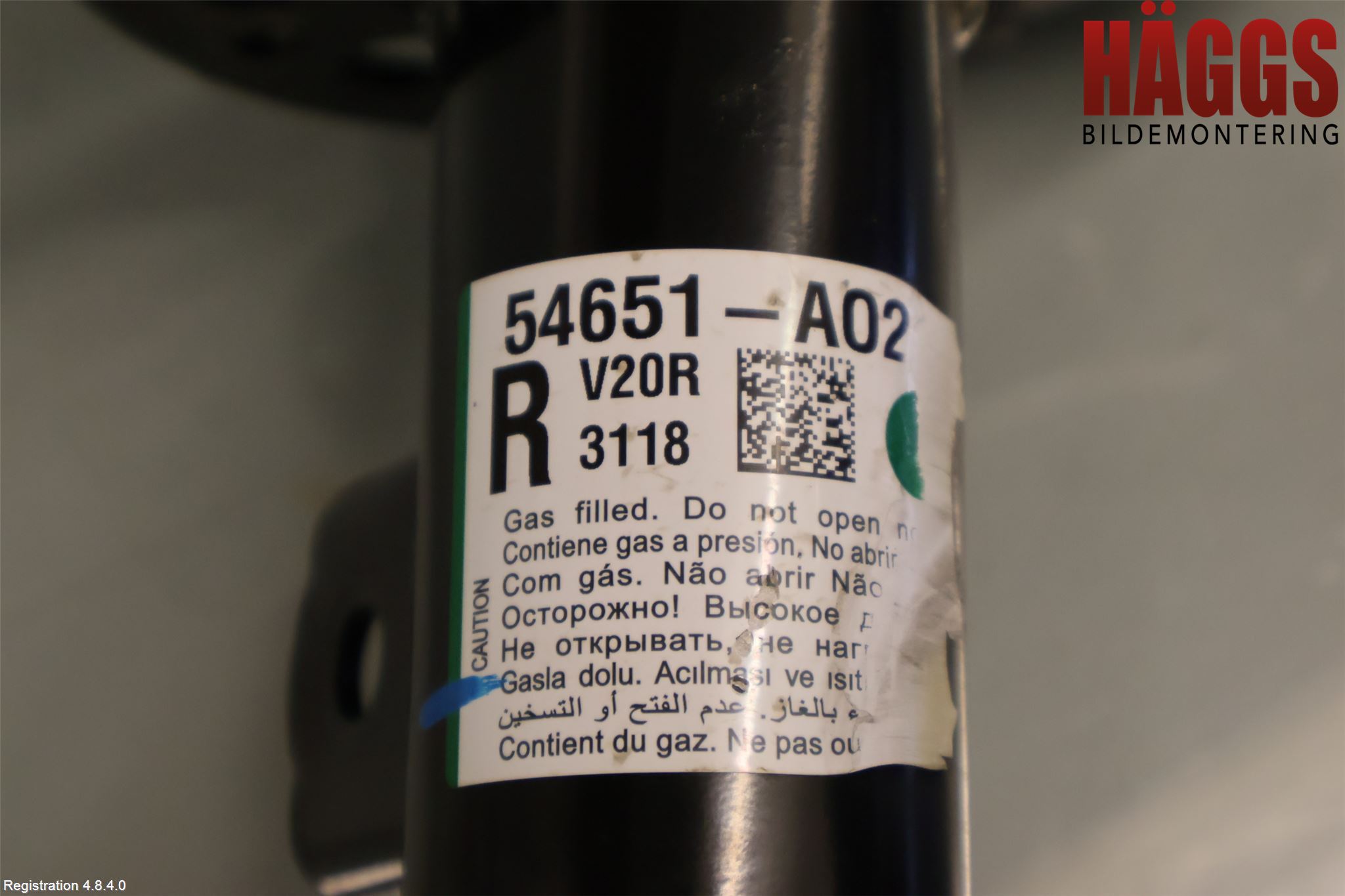 Kia NIRO (SG2) 23- Fjäderben Fram Höger