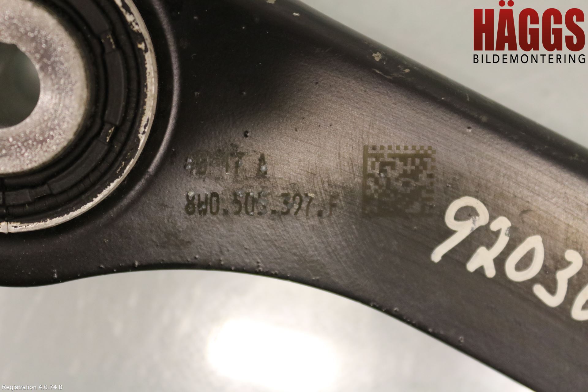 Audi A4/S4 B9 16-19 Bärarm Bak Vänster