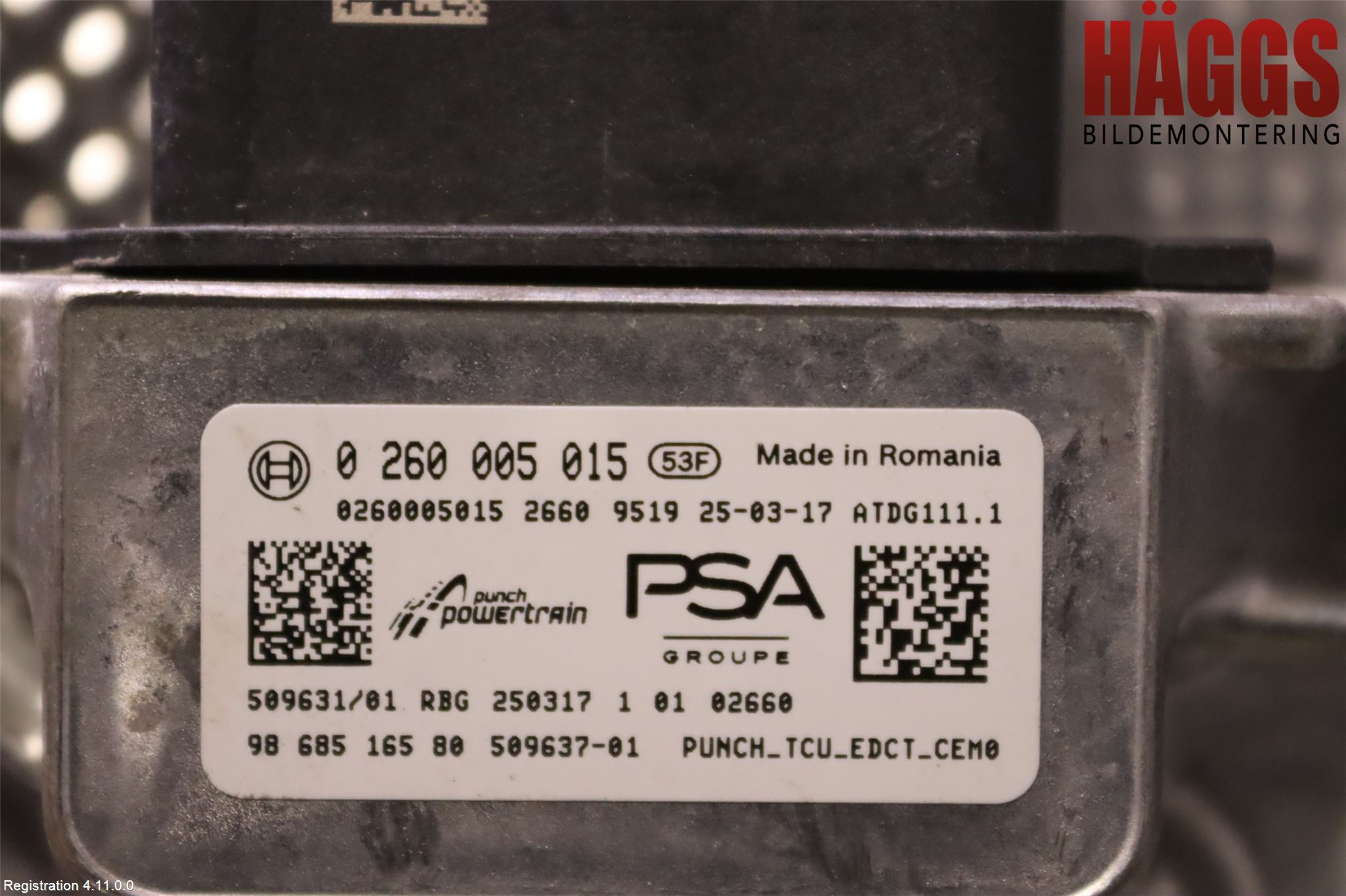 Peugeot 2008/E-2008 20- Växellåda Automat