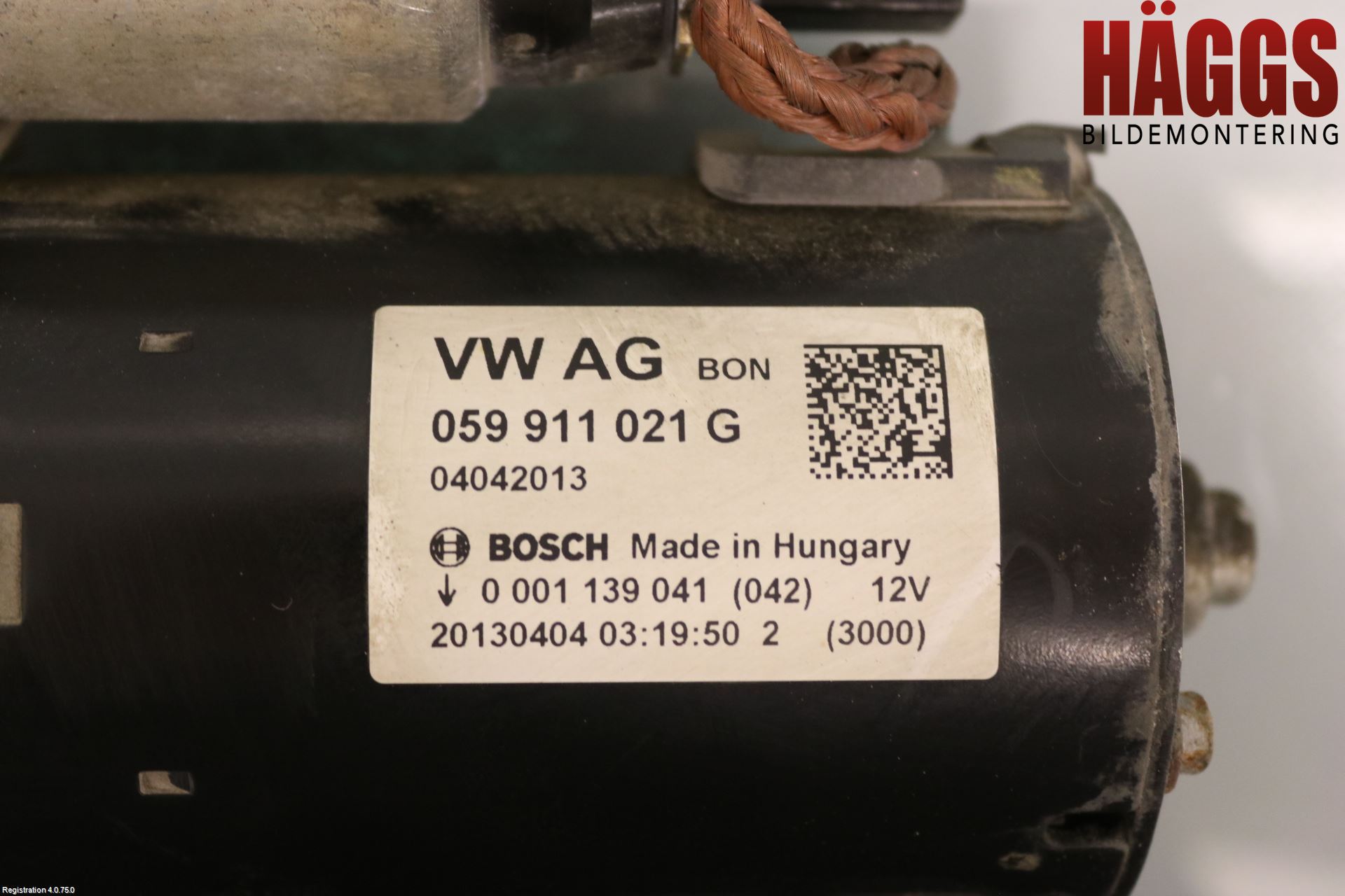 Audi A6/S6 4G 11-18 Startmotor Diesel