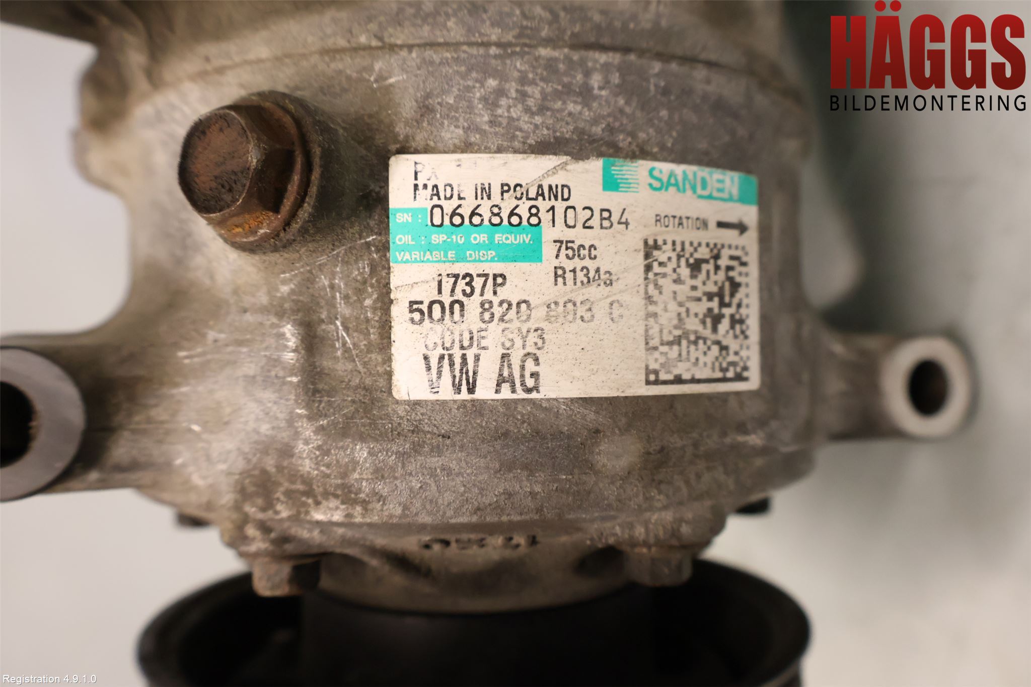 Seat TOLEDO 12-19 Ac Kompressor