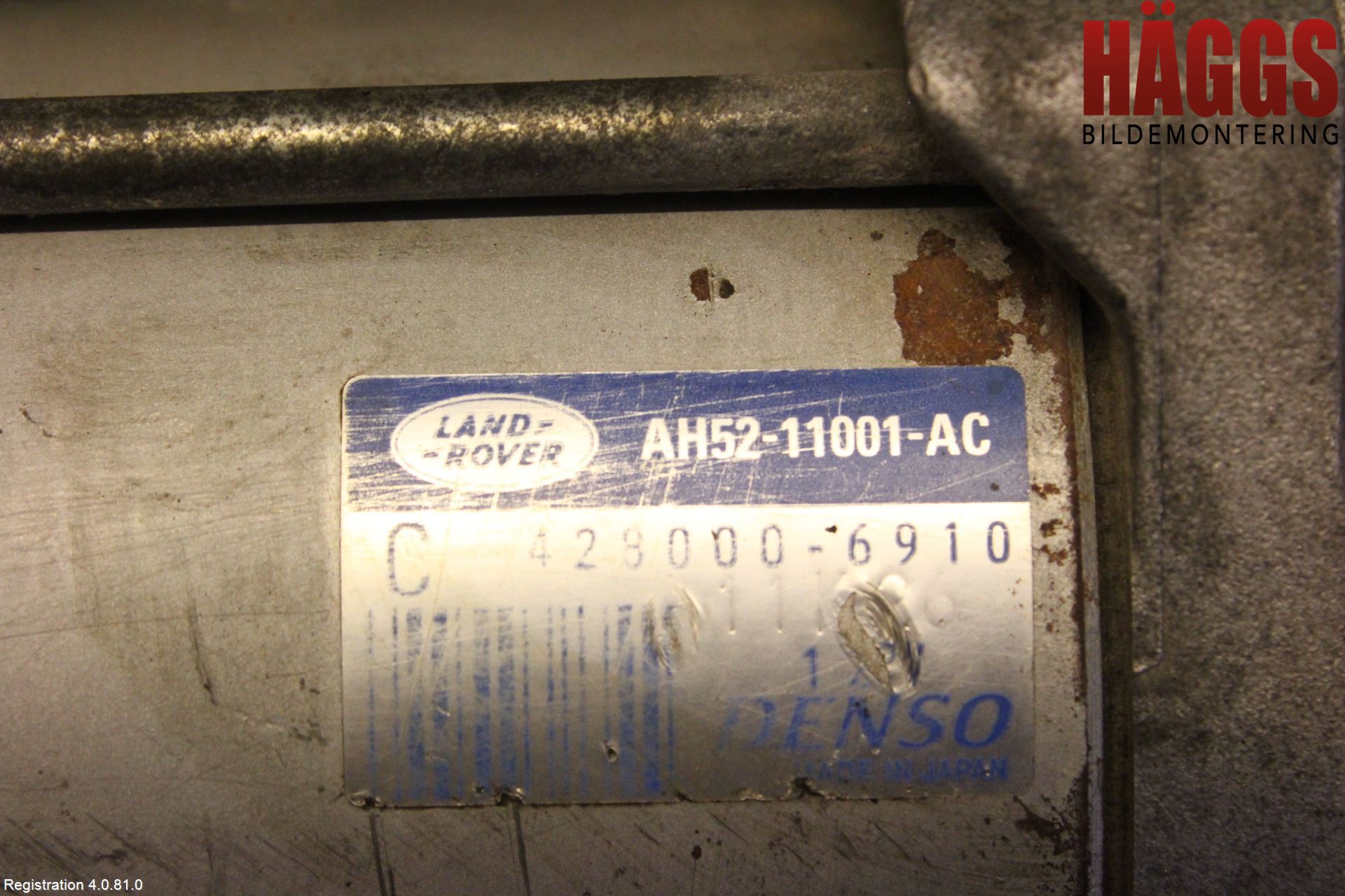 Landrover LAND ROVER FREELANDER 2 07-14 Startmotor Diesel