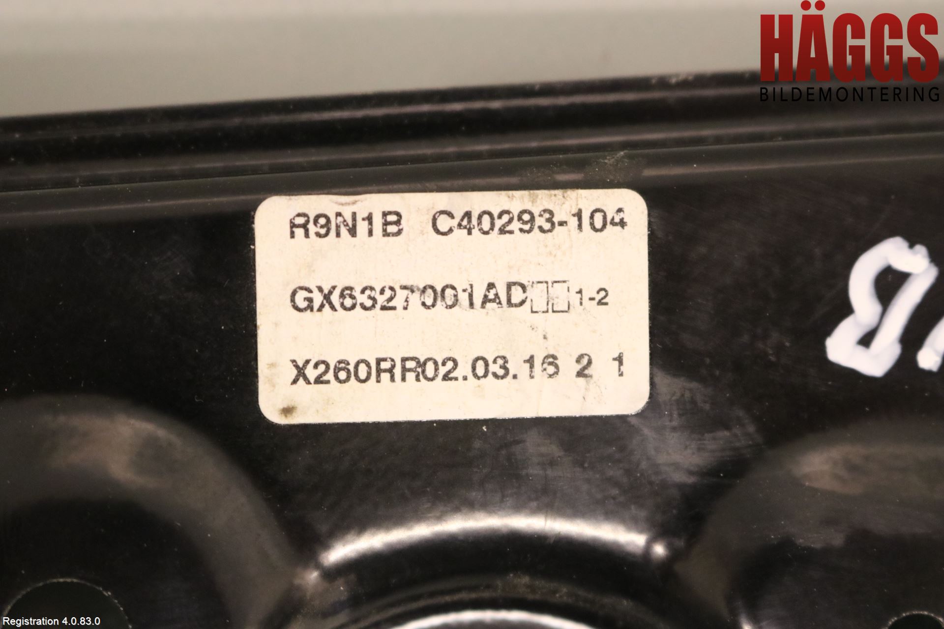 Jaguar XF (X260) 16-24 Fönsterhissmekanism