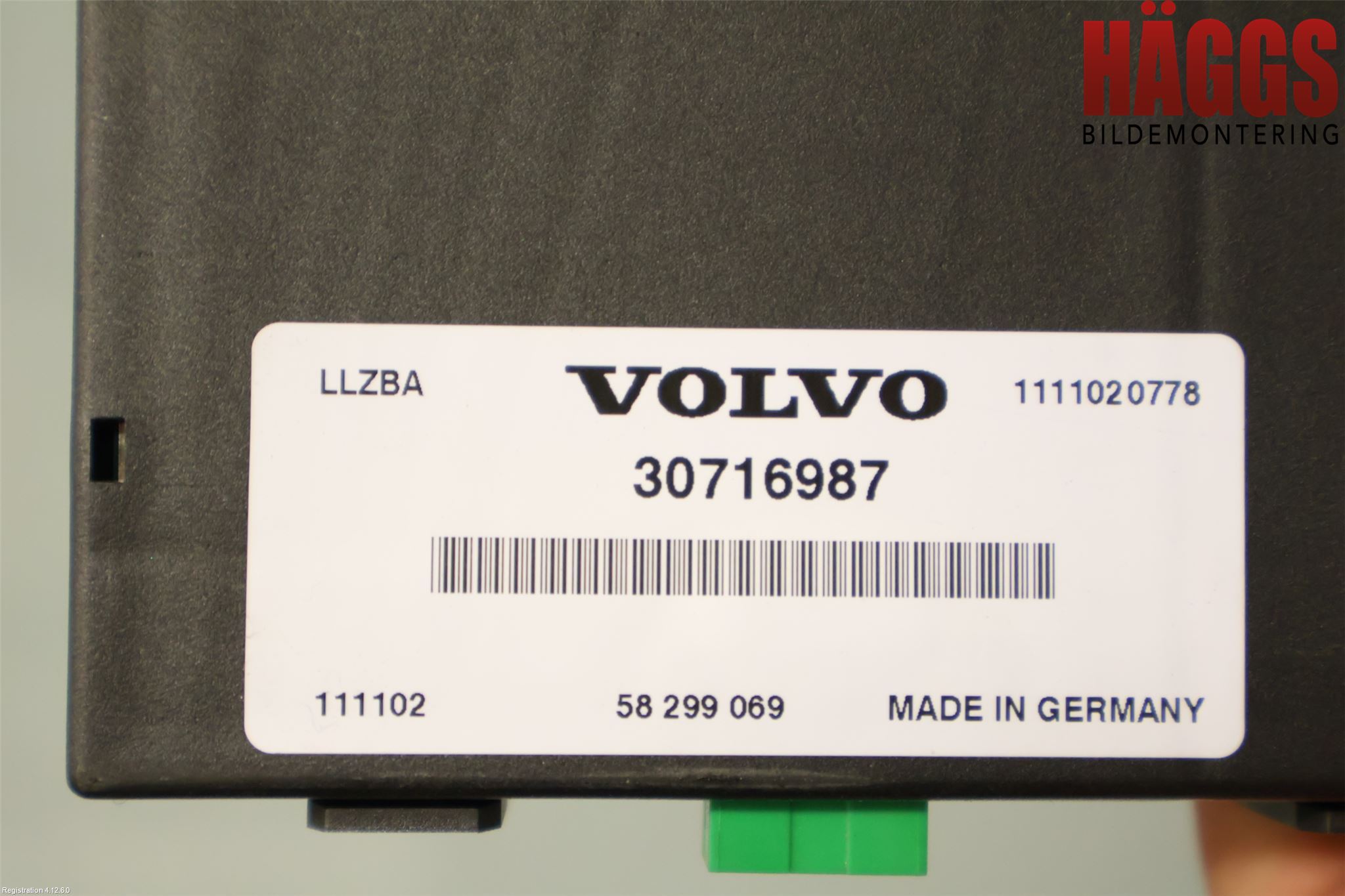 Volvo V70 08-13 Styrenhet Dragkrok