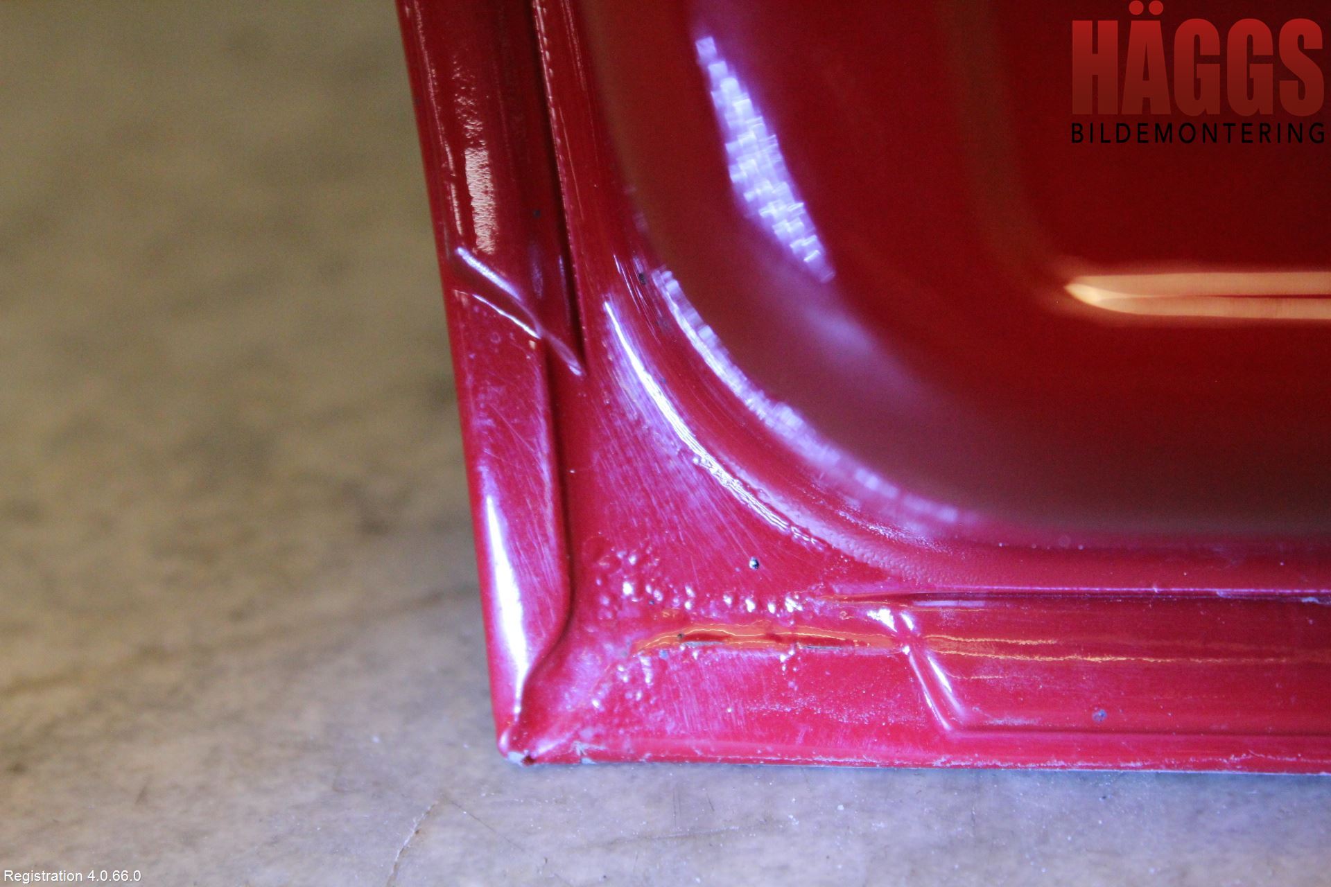 Toyota COROLLA VERSO 08-09 Dörr Bak Vänster