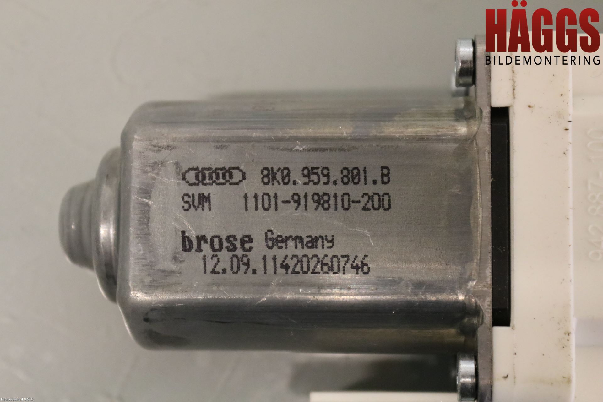 Audi A6/S6 4G 11-18 Fönsterhissmotor