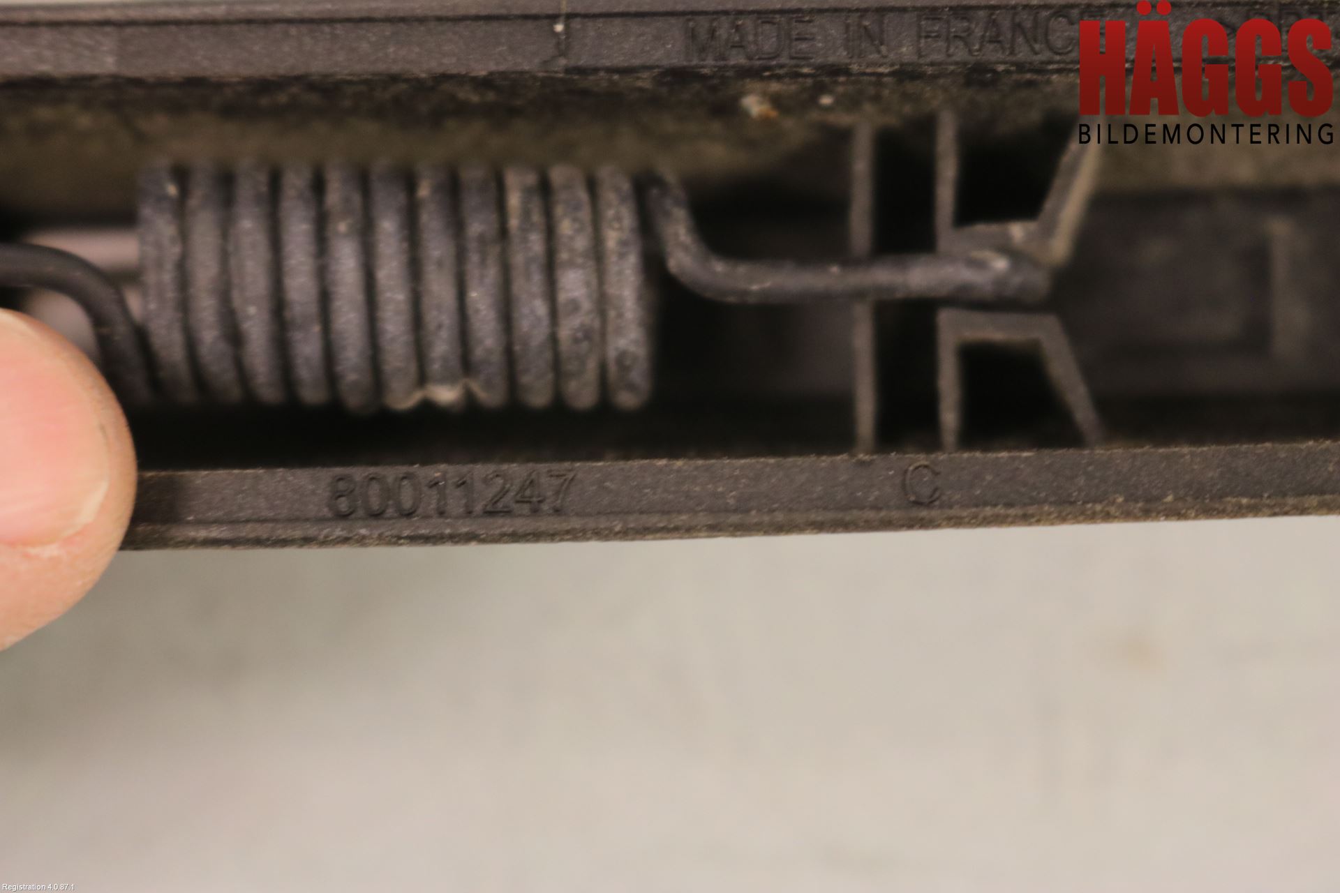 Peugeot 208/E-208 20- Torkararm-Bakruta