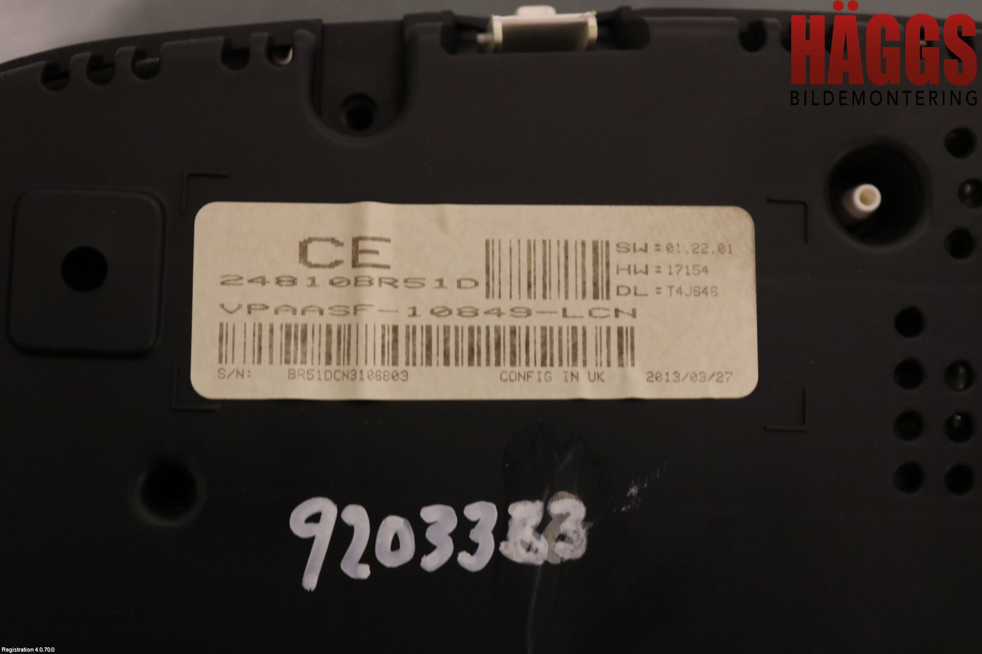 Nissan QASHQAI+2  10-14 Instrument Komb