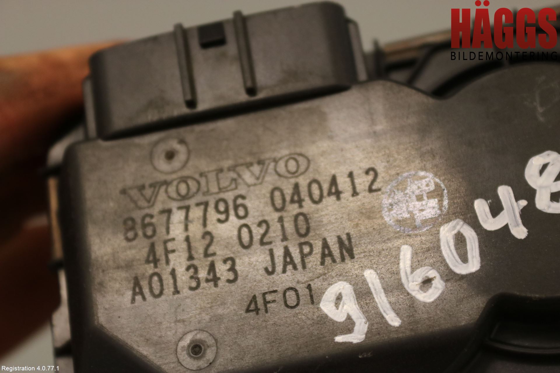 Volvo S60 01-04 Injspjällhus