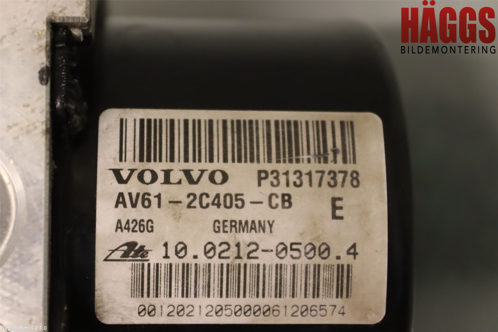 Volvo C30 10-13 Abs Hydraulaggregat