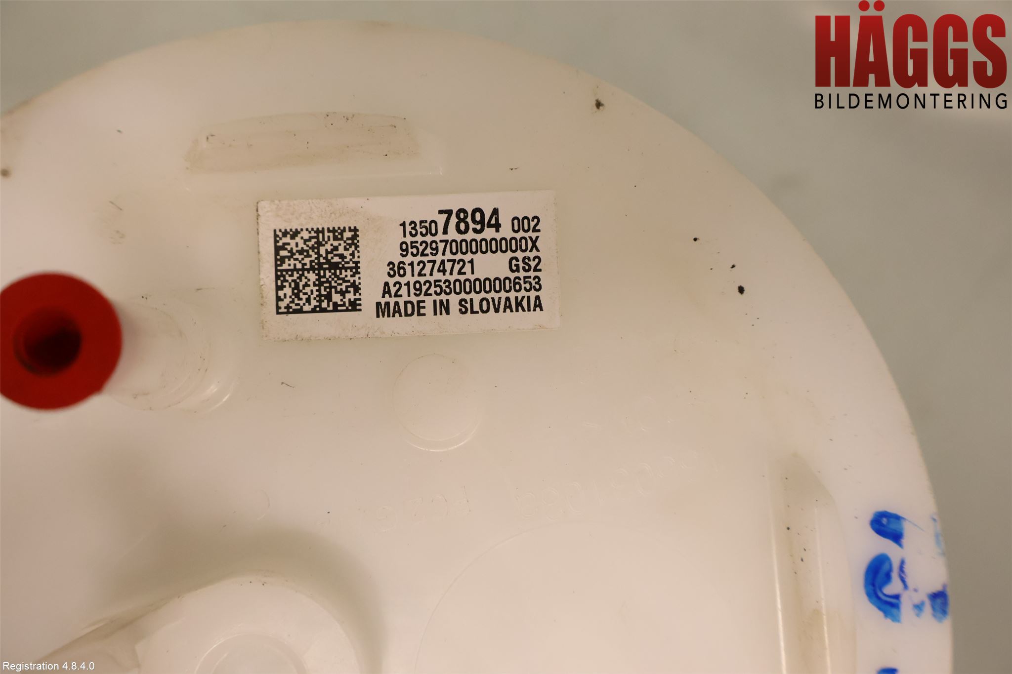 Opel ASTRA K 16-22 Bränslepump El