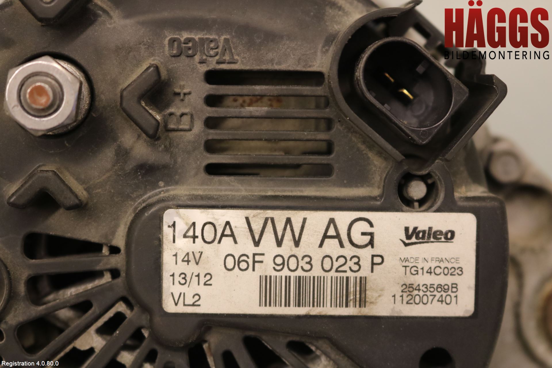 Skoda SUPERB 09-15 Generator