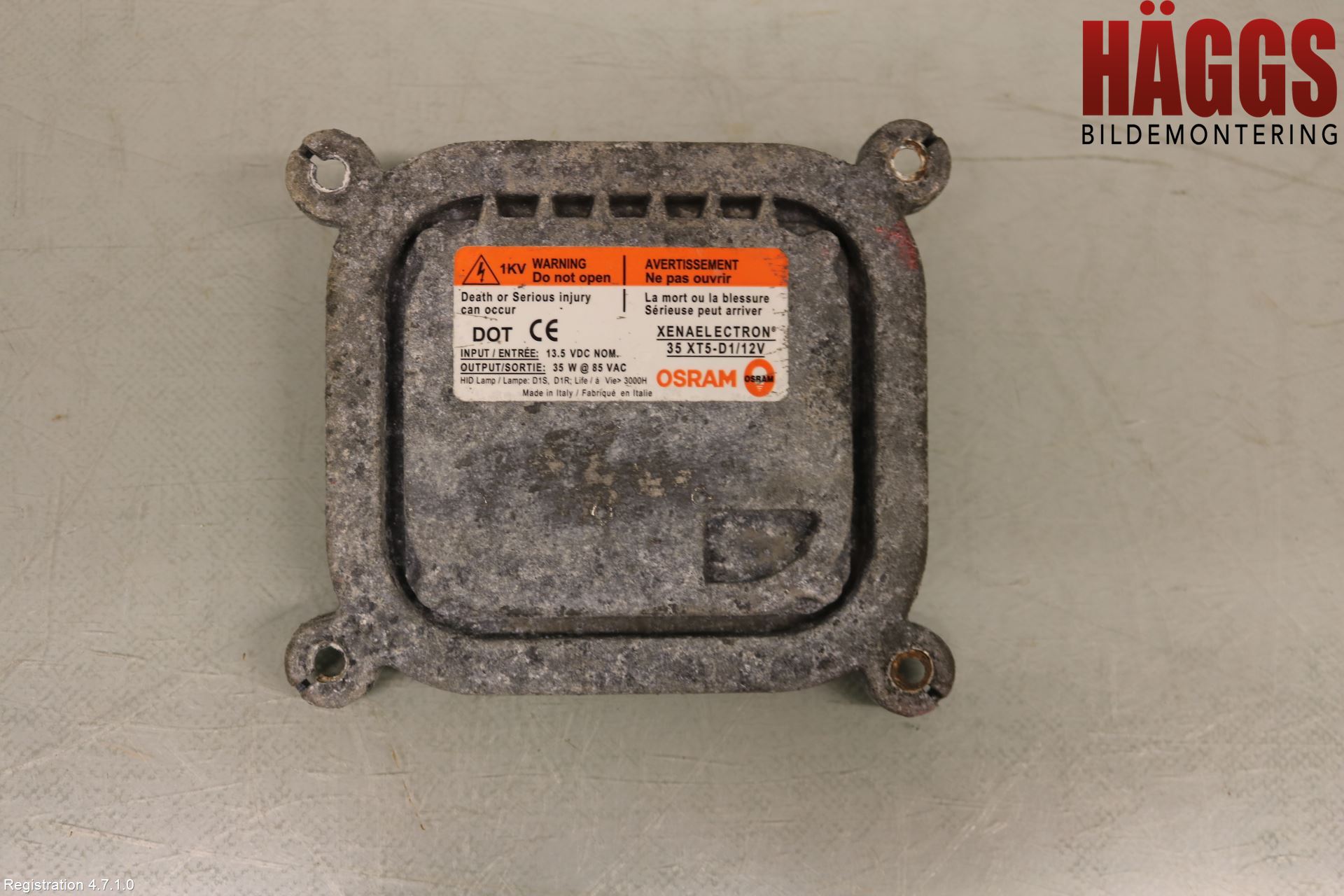 Ford FOCUS 08-11 Styrenhet Strålkastare