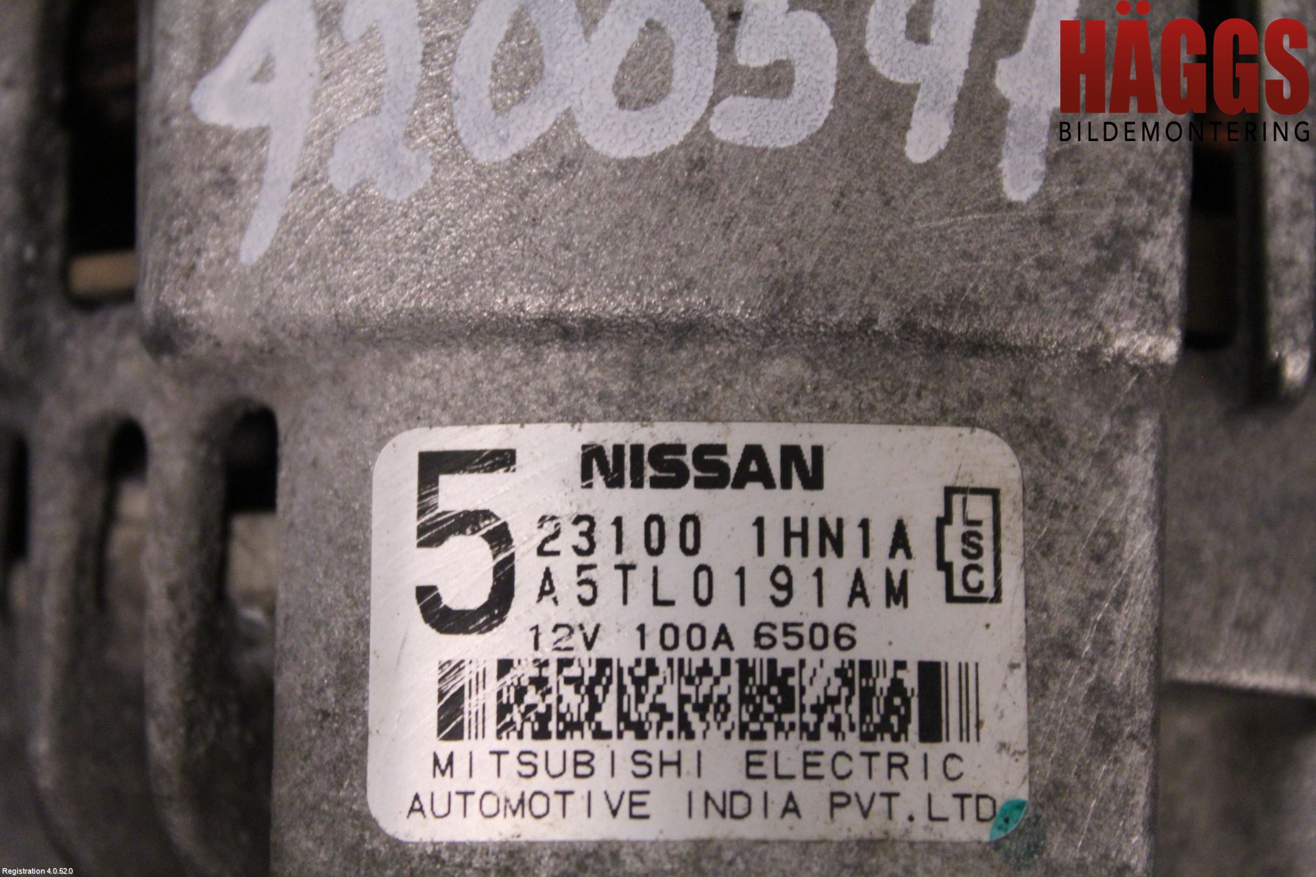 Nissan MICRA 11-16 Generator
