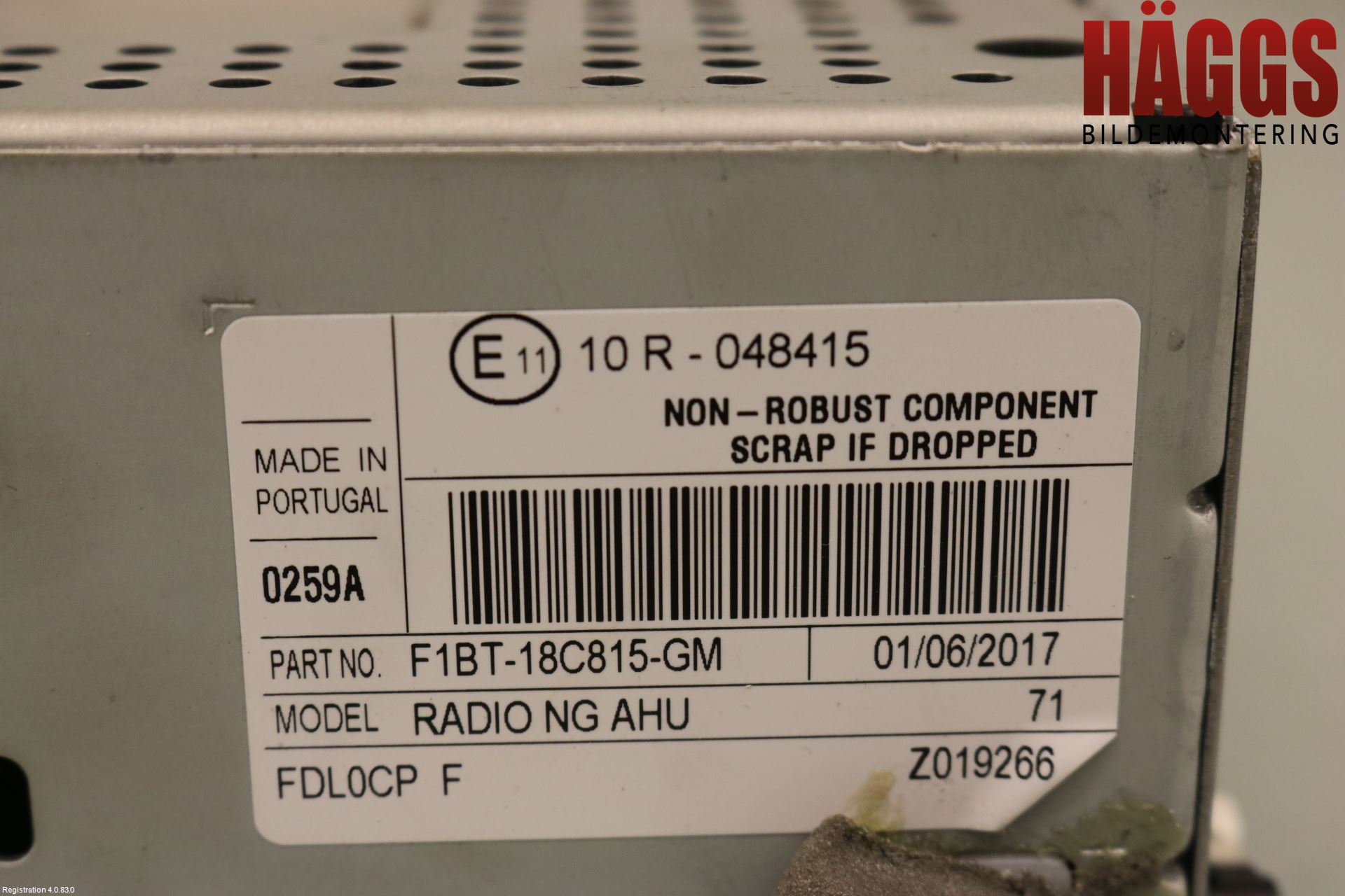 Ford TRANSIT/TOURNEO CONNECT 13-22 Cd Radio - Multimediapanel