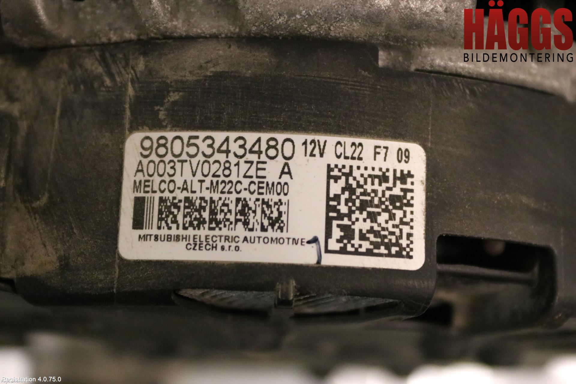 Citroen JUMPER/E-JUMPER 14- Generator